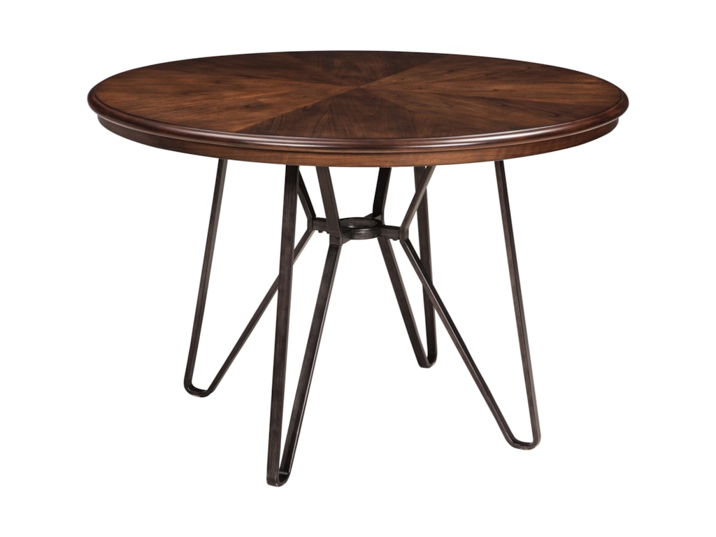Signature Design By Ashley Centiar Round Dining Room Table With