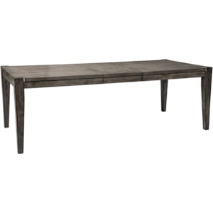 Signature Design By Ashley Chadoni D624 35 Contemporary Rectangular Dining Table With Removable Leaf Northeast Factory Direct Dining Tables