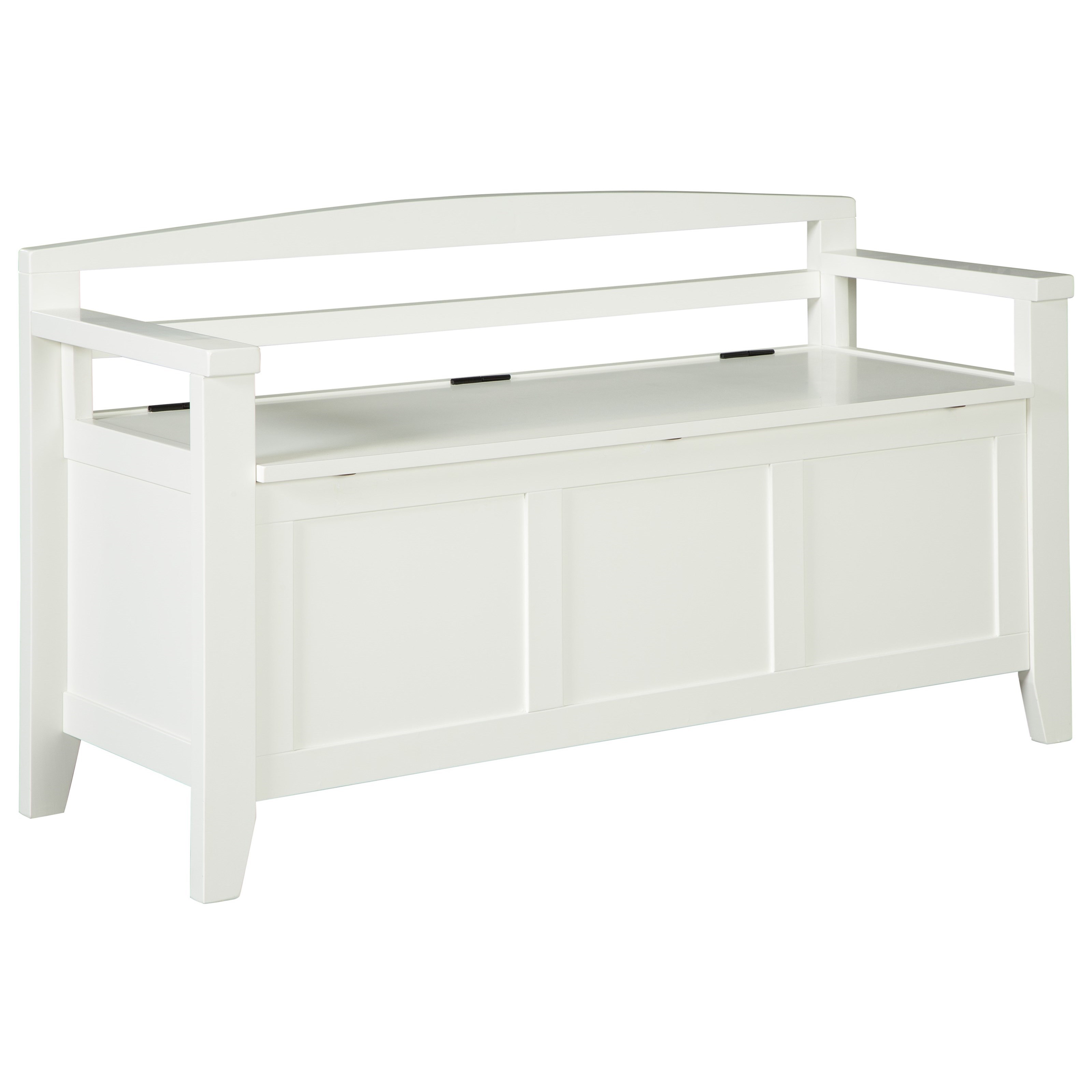 Signature Design By Ashley Charvanna Storage Bench With Arched