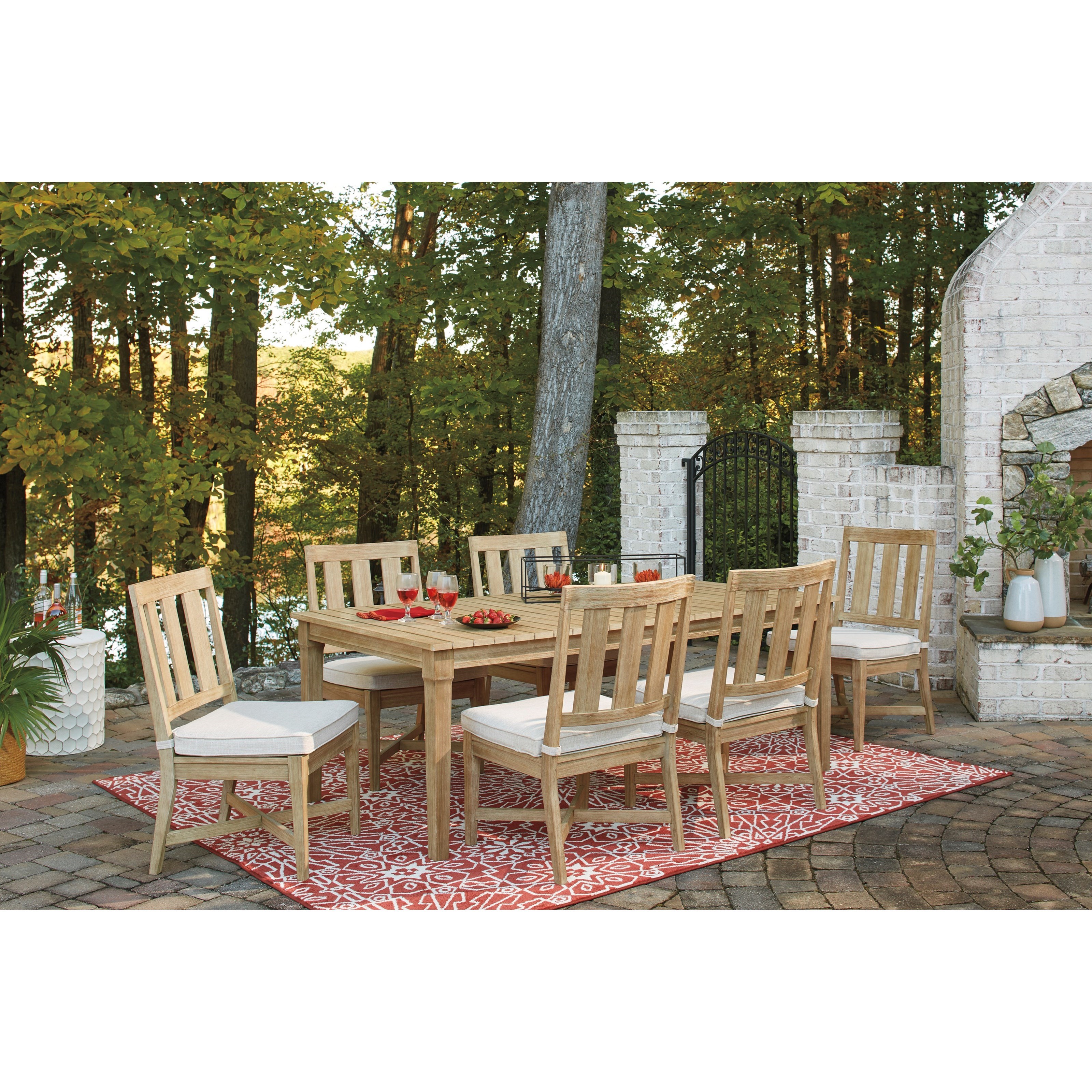 ashley patio dining sets