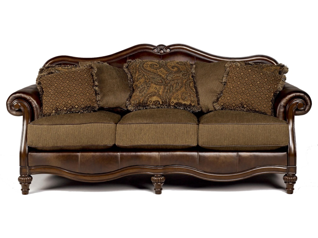 Signature Design By Ashley Claremore Antique Traditional Two Toned Signature Design By Ashley Claremore Antiquesofa