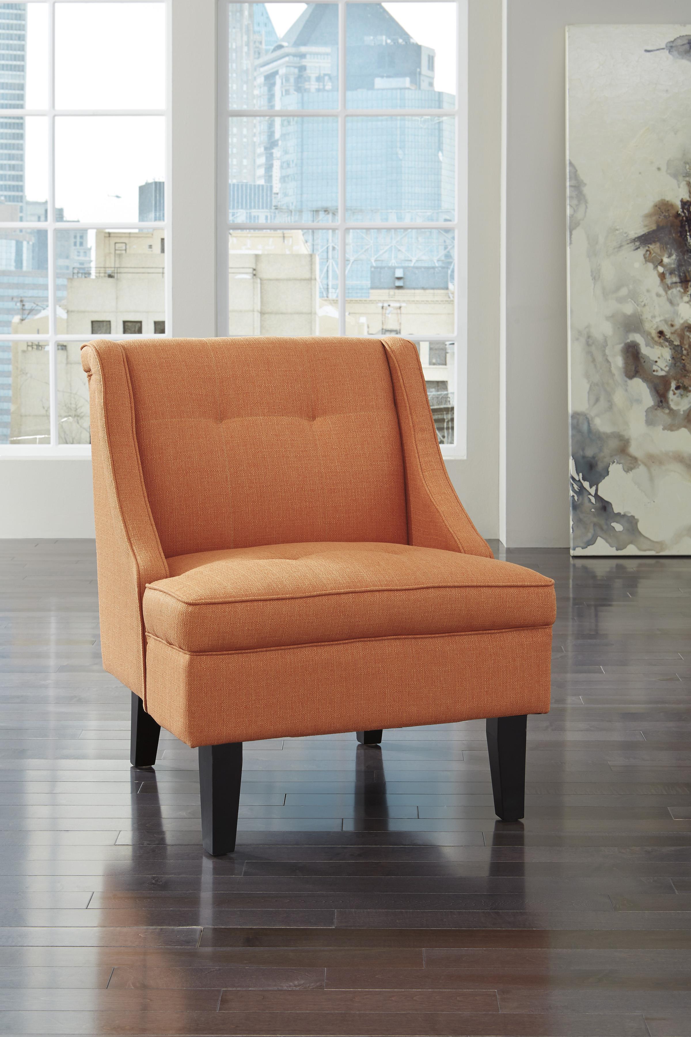 Signature Design by Ashley Clarinda Accent Chair with Sloping Arms and