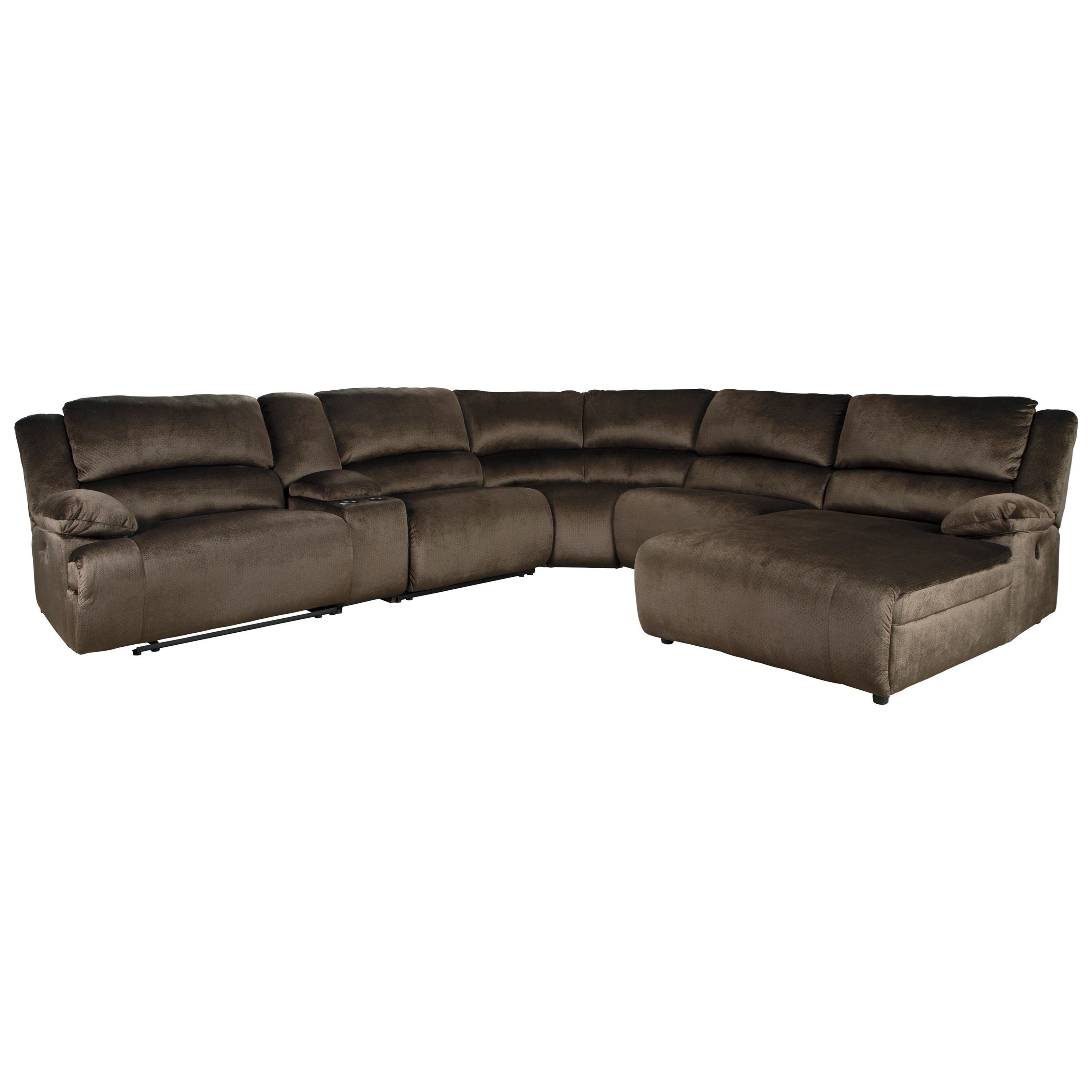 Ashley Signature Design Clonmel Reclining Sectional With Chaise
