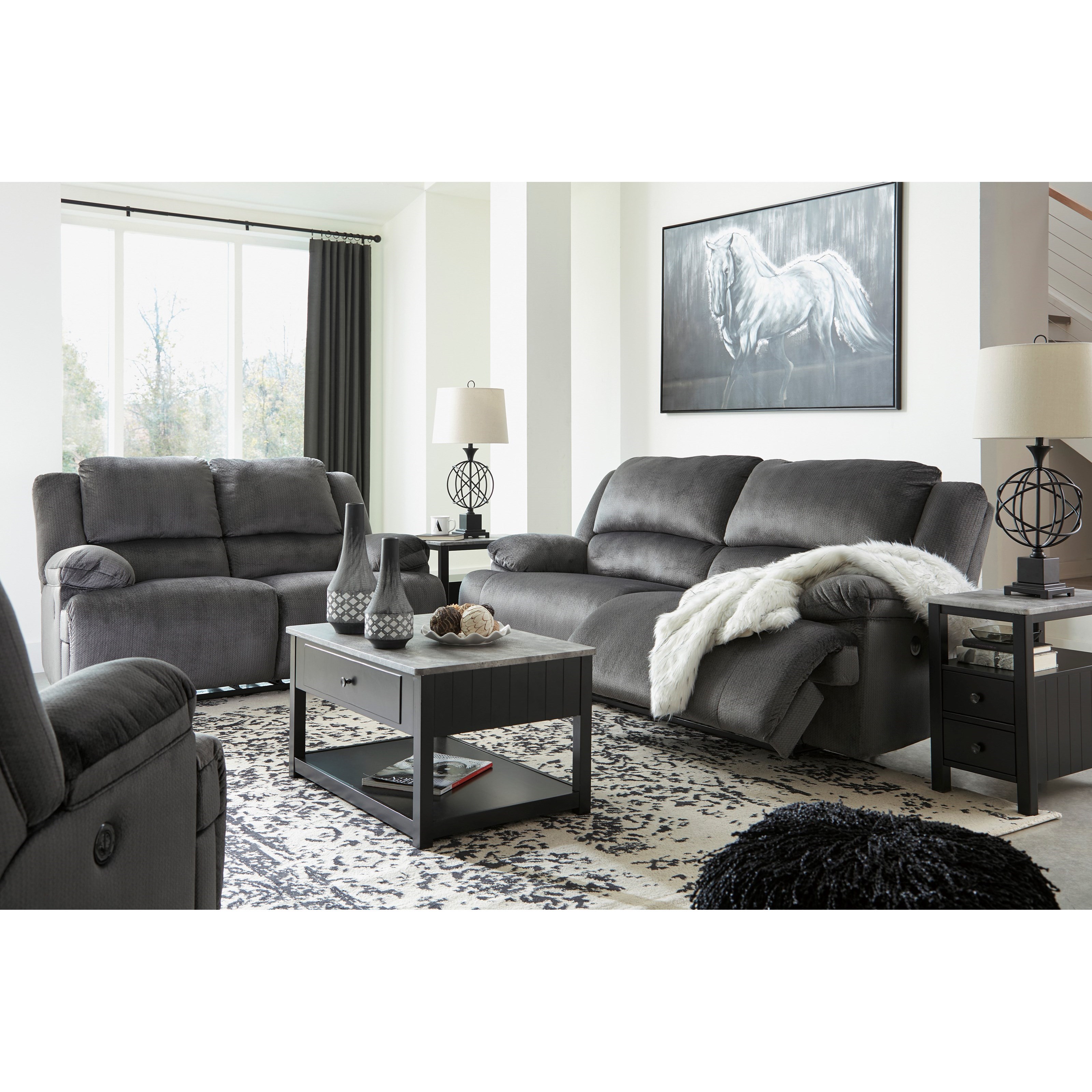 picture Grey Recliner Sofa Living Room Ideas 2 seat reclining sofa