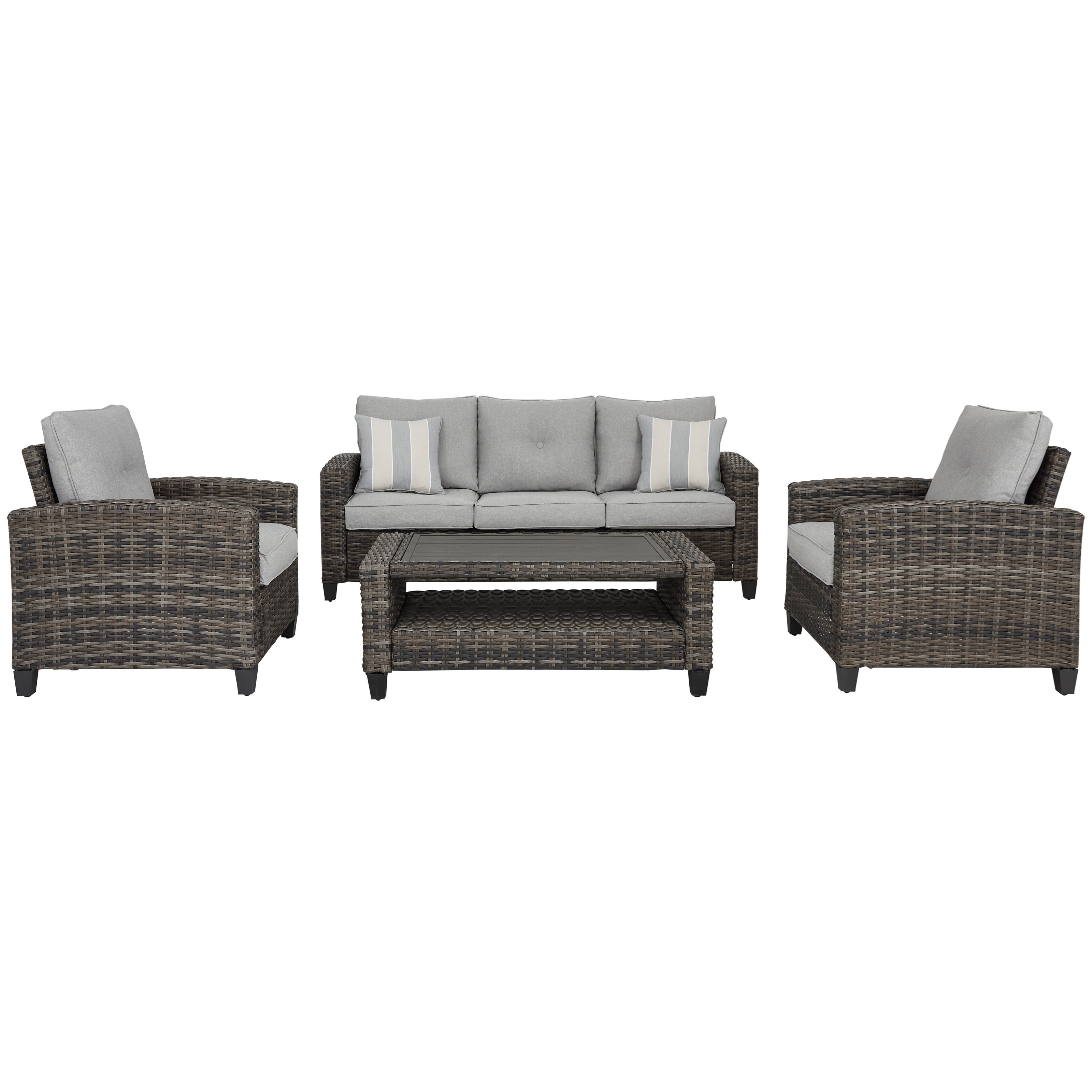 grey patio conversation sets
