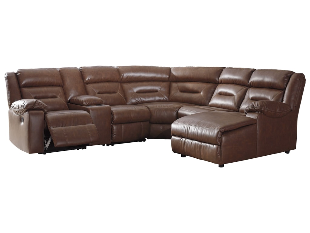 Signature Design By Ashley Coahoma Six Piece Sectional With Chaise Signature Design By Ashley Coahoma6 Piece Sectional
