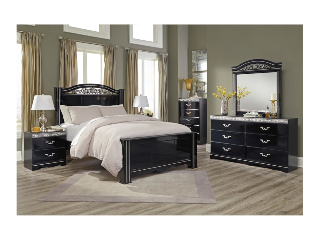 Signature Design by Ashley ConstellationsKing Poster Bed