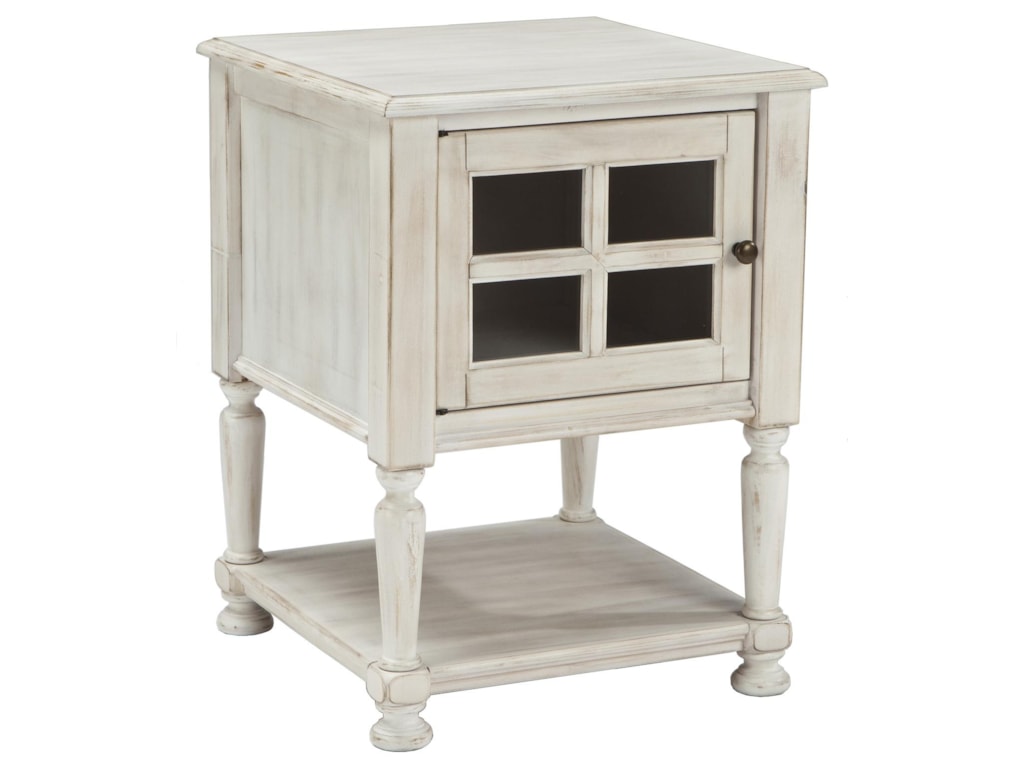 Ashley Signature Design Mirimyn Chair Side End Table With Window