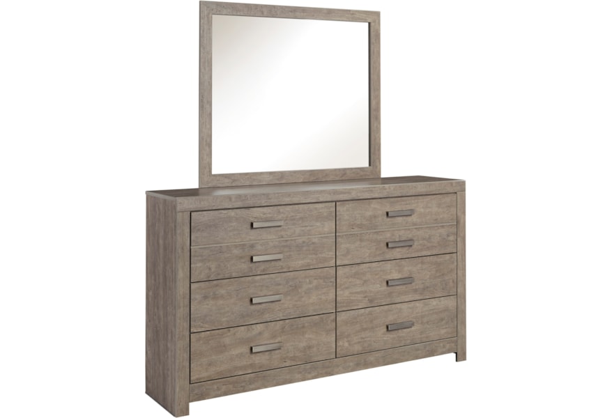 Ashley Signature Design Culverbach Contemporary 6 Drawer Dresser