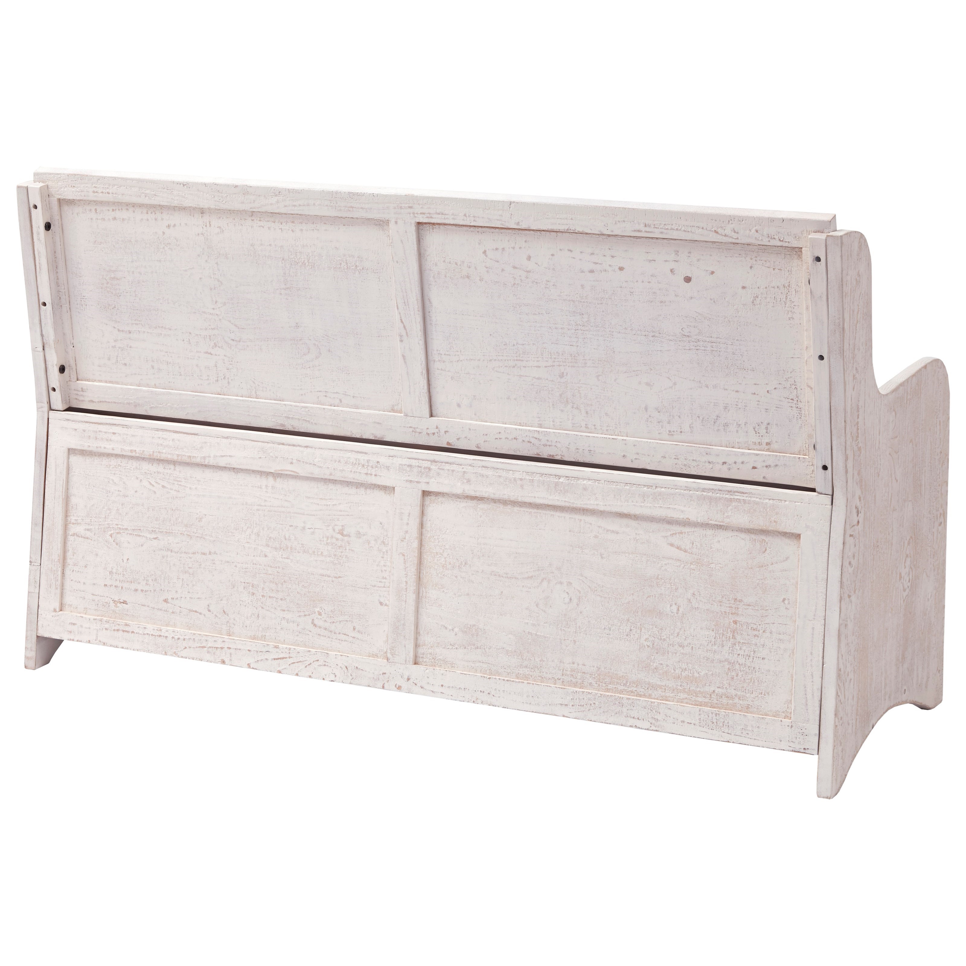 Signature Design By Ashley Dannerville A3000199 Relaxed Vintage Storage Bench Sam Levitz Furniture Bench