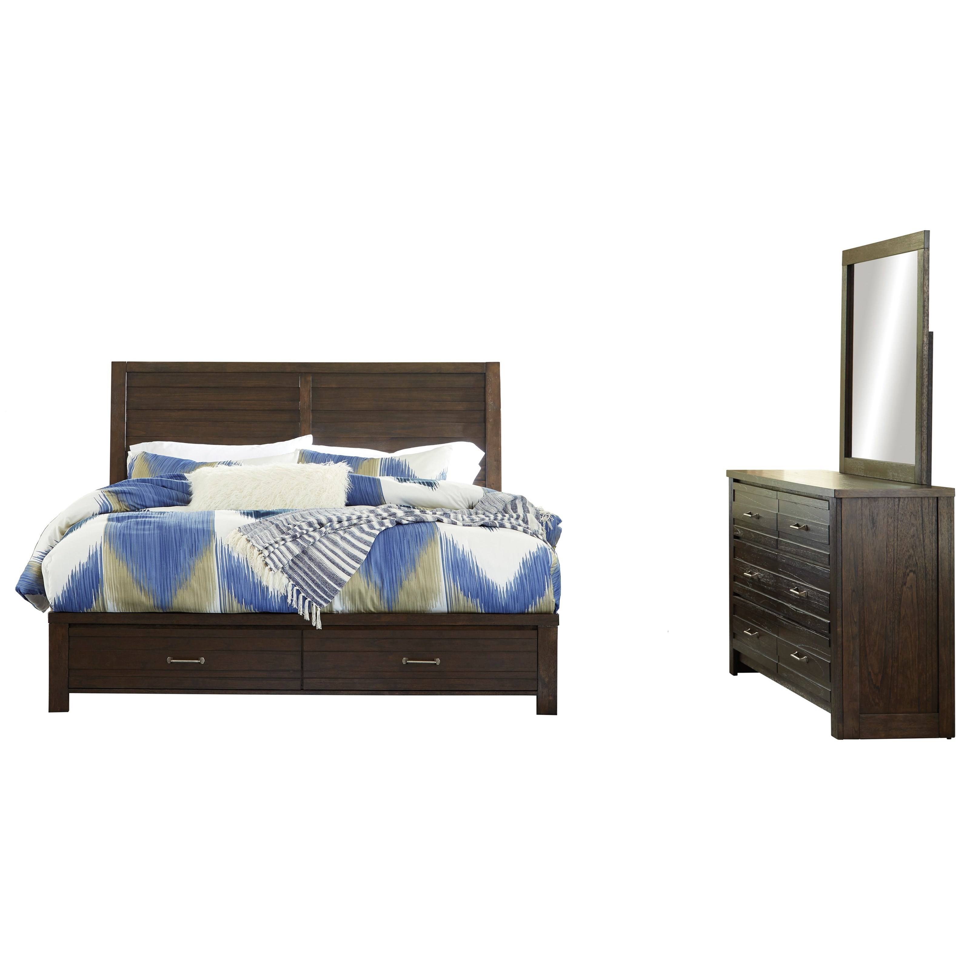 Ashley Signature Design Darbry California King Bedroom Group