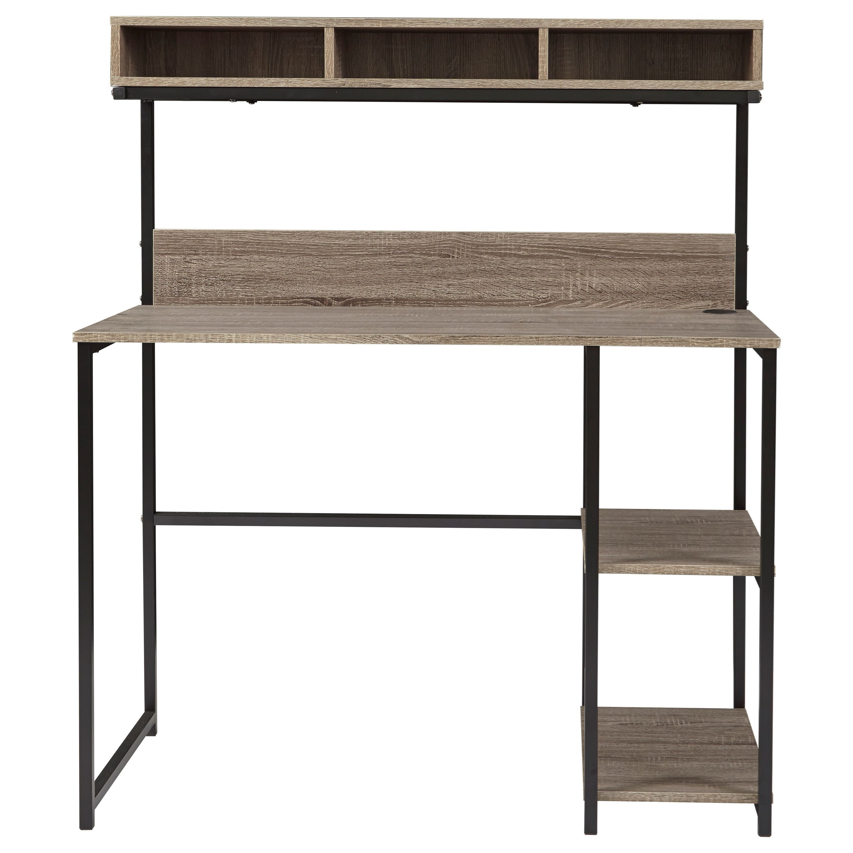 Signature Design By Ashley Daylicrew Z1510259 Home Office Desk And Hutch Furniture And Appliancemart Desk Hutch Sets