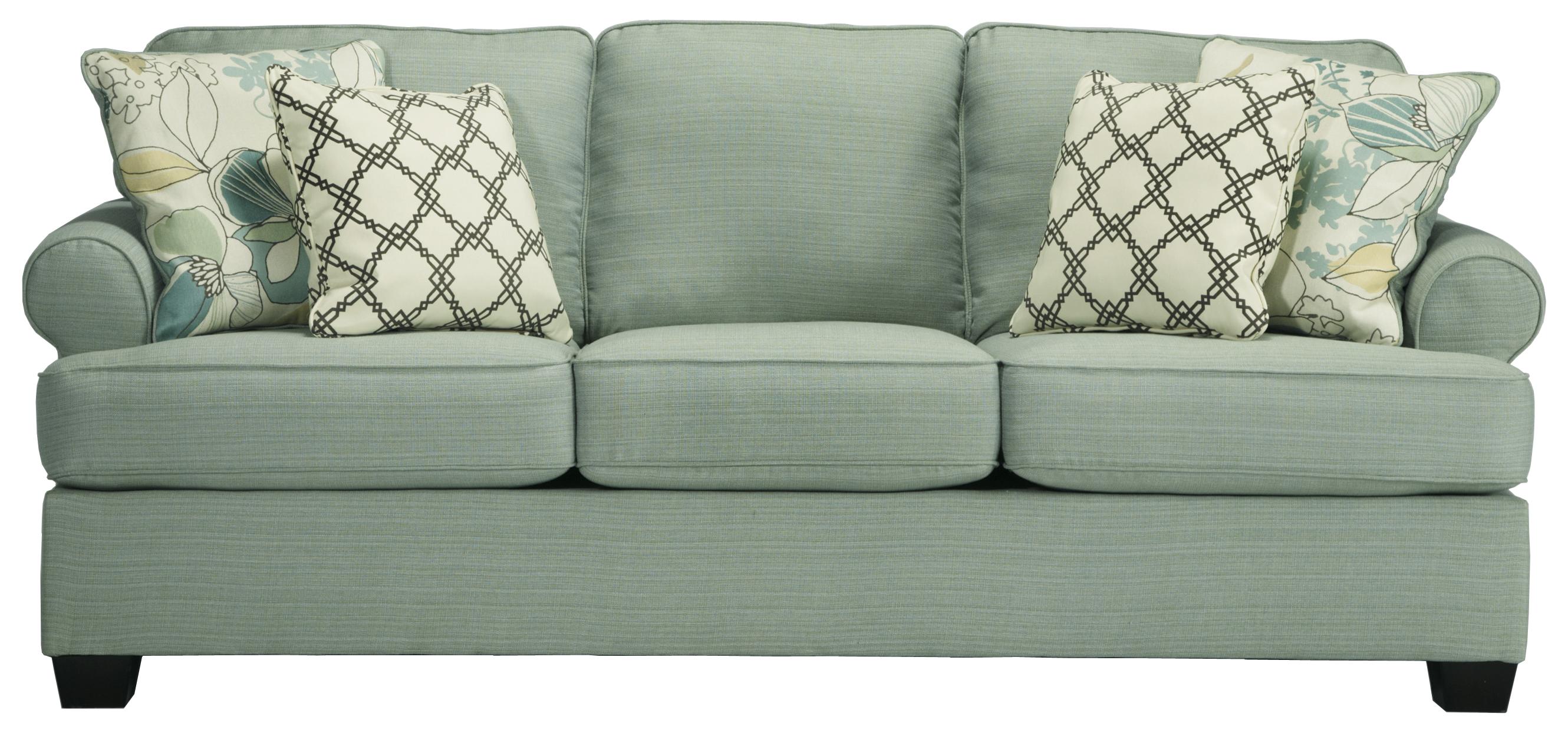 Signature Design By Ashley Daystar Seafoam Contemporary Sofa