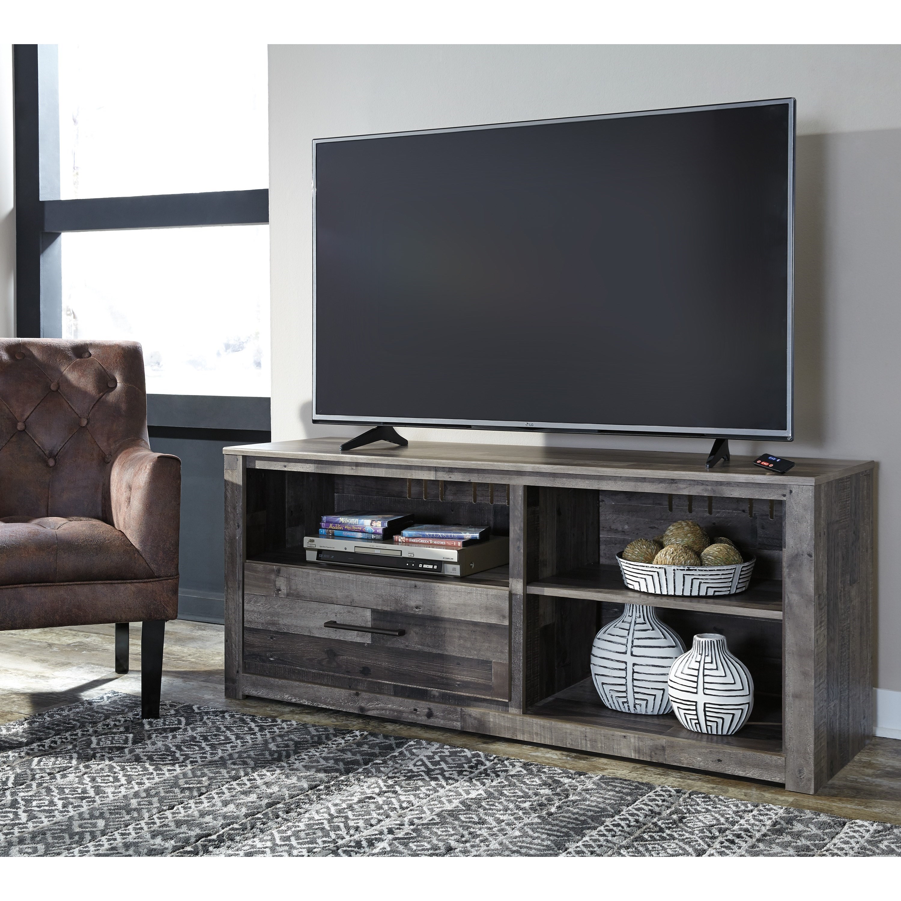derekson large contemporary 59 tv stand sadler s home furnishings tv stands sadler s home furnishings