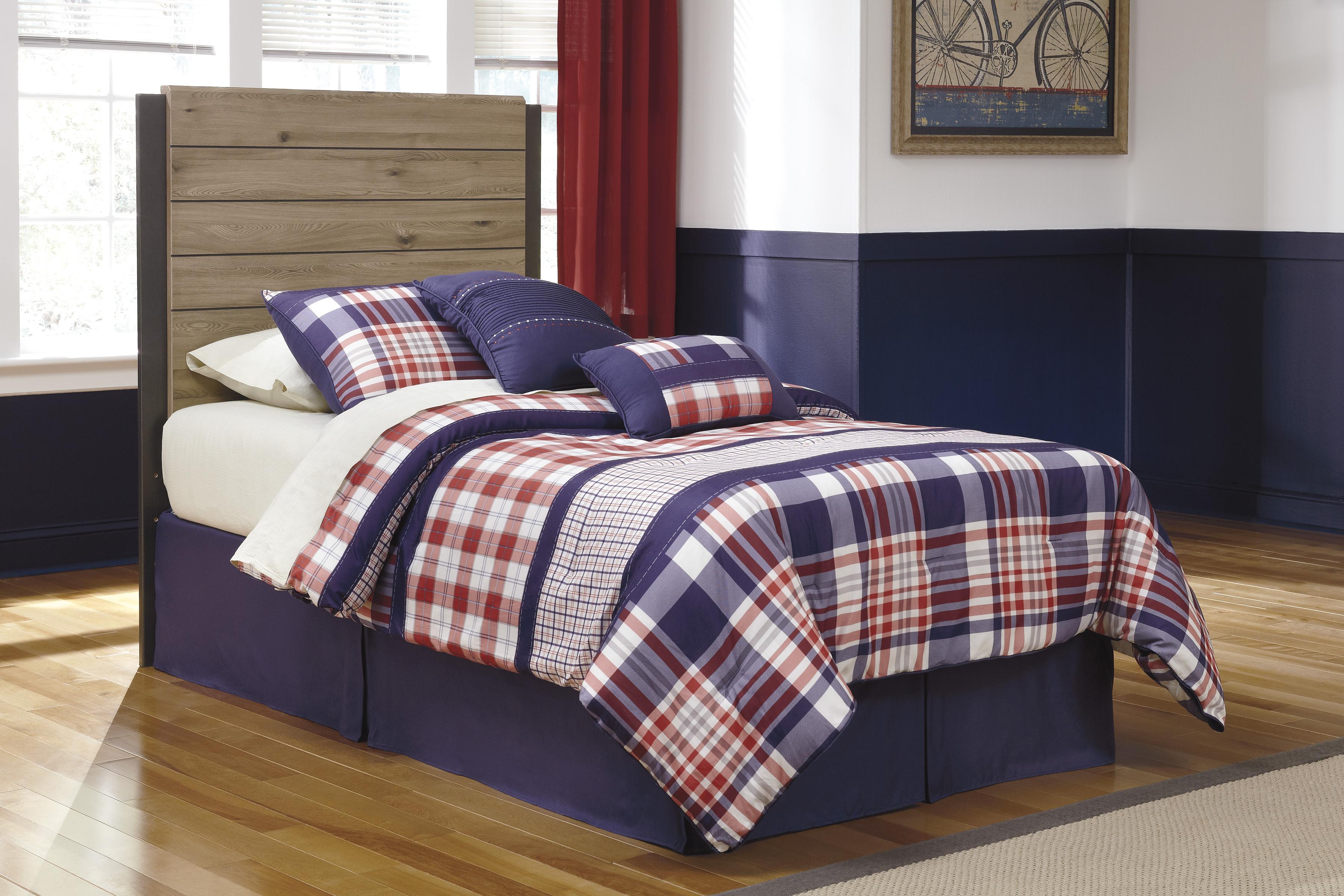Ashley Furniture Signature Design Dexifield B298 53 Modern Rustic Twin Panel Headboard Del Sol Furniture Headboard