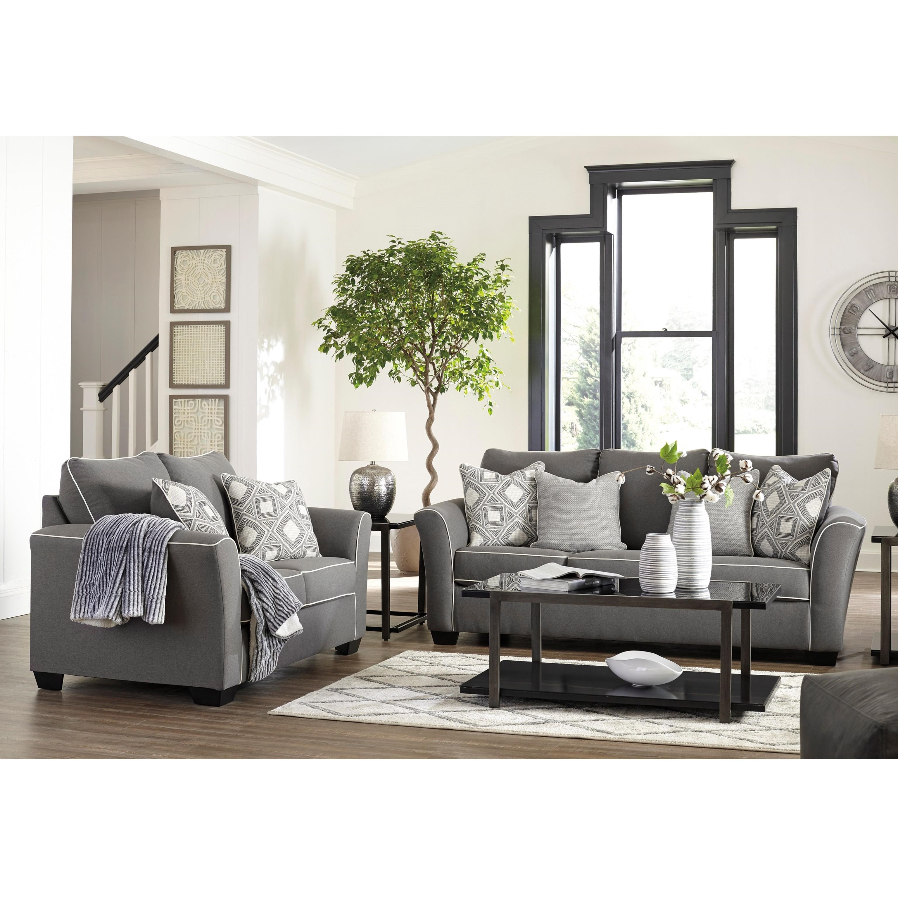 Signature Design By Ashley Domani Stationary Living Room Group