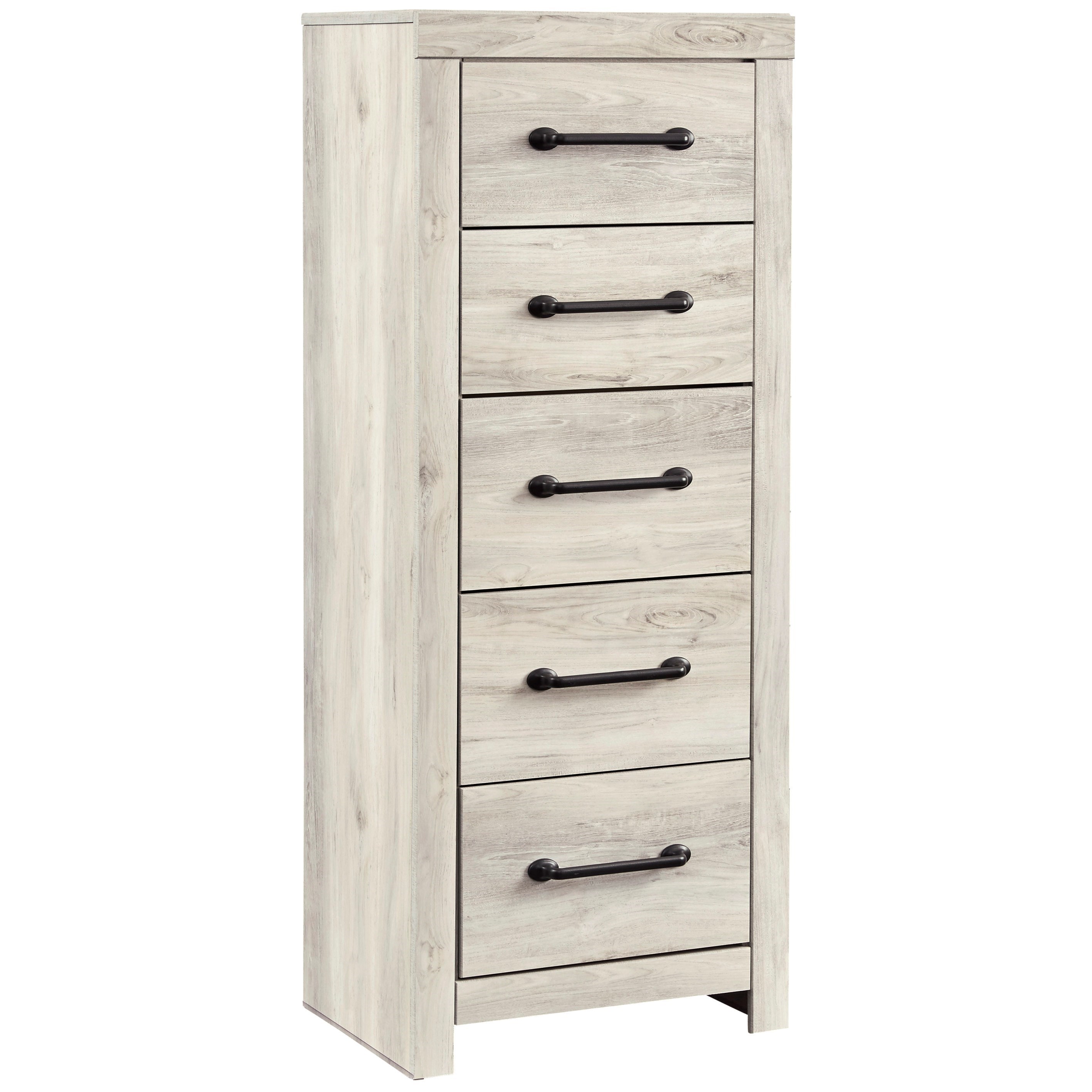 Signature Design By Ashley Cambeck B192 11 Rustic Narrow 5 Drawer