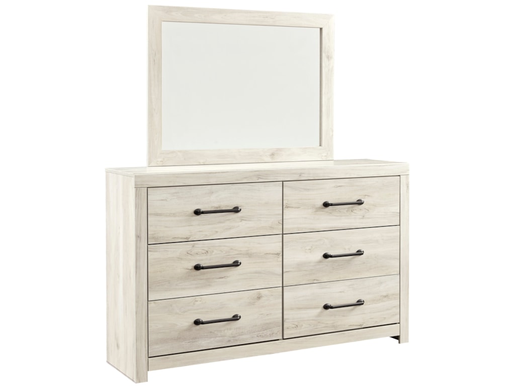 Signature Design By Ashley Cambeck Rustic 6 Drawer Dresser And