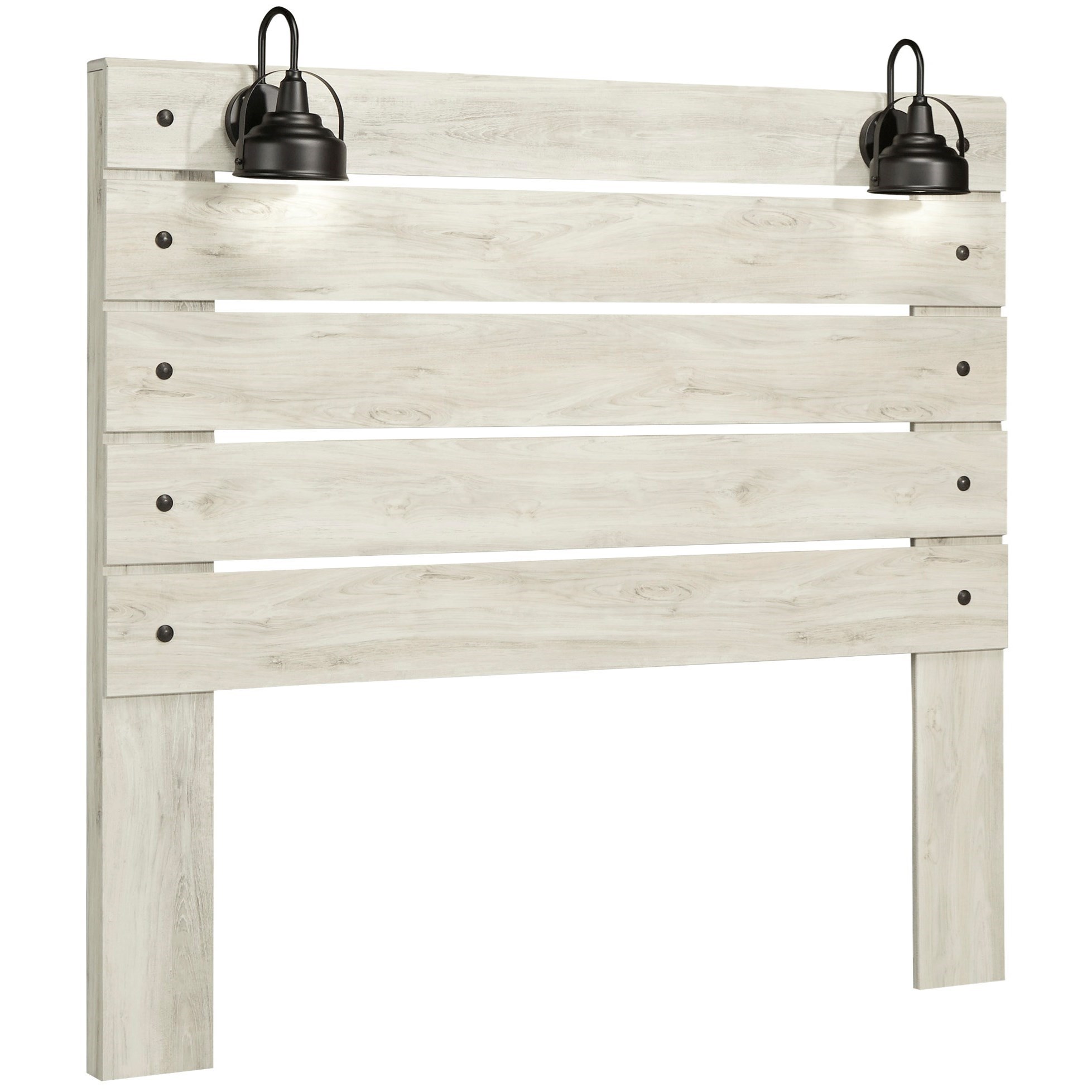 rustic headboard lights