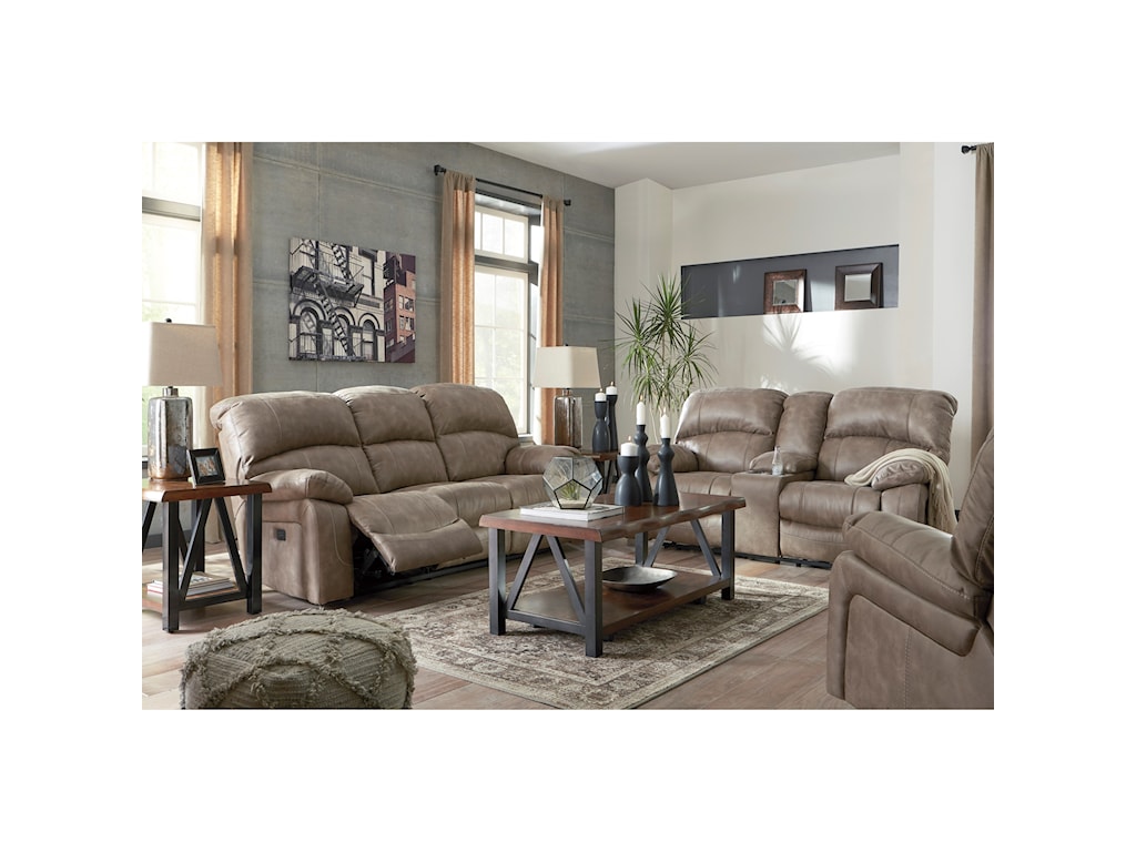 Signature Design By Ashley Dunwell Reclining Living Room Group Sheelys Furniture Appliance Reclining Living Room Groups