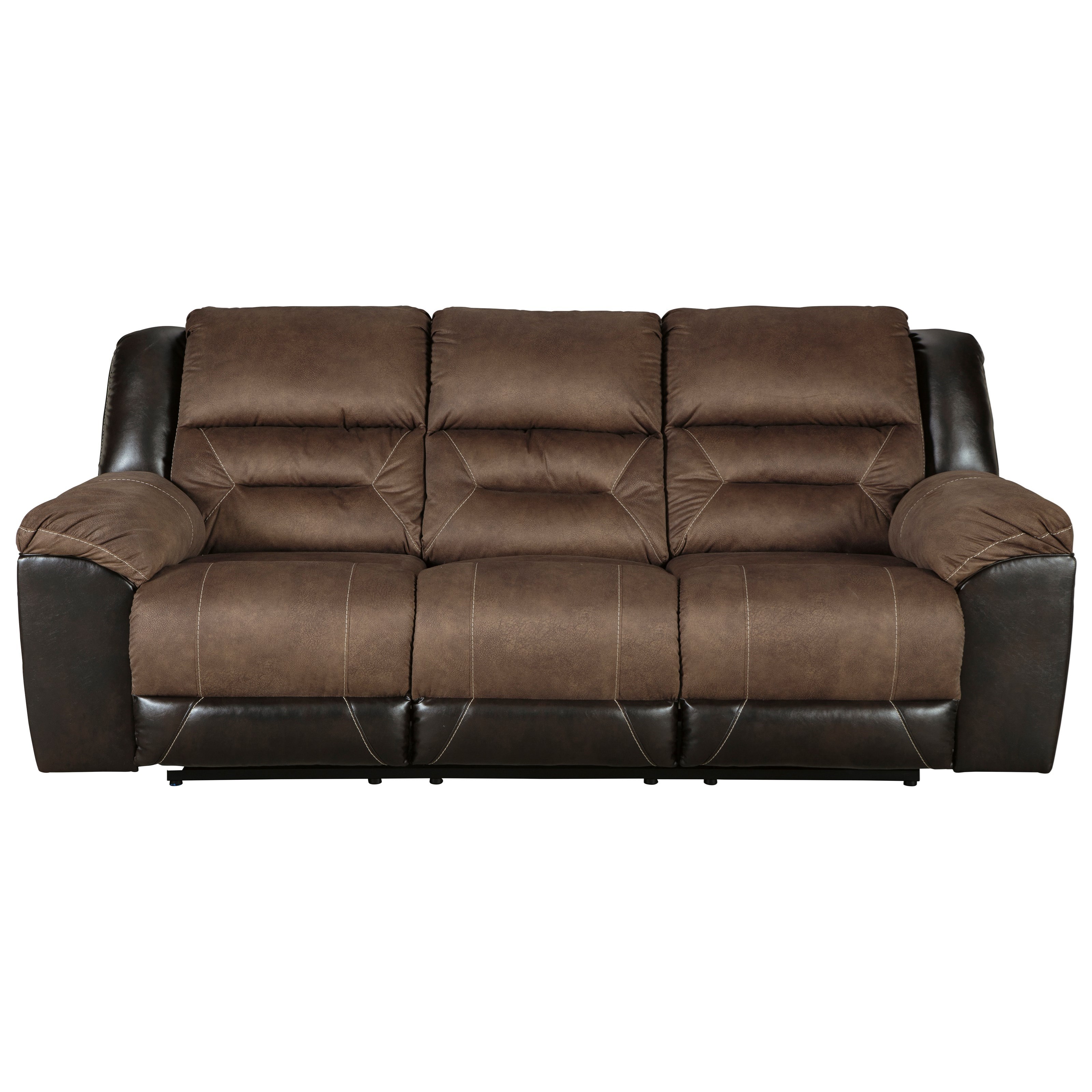 Styleline Dallas 2910188 Casual Reclining Sofa With Pillow Arms