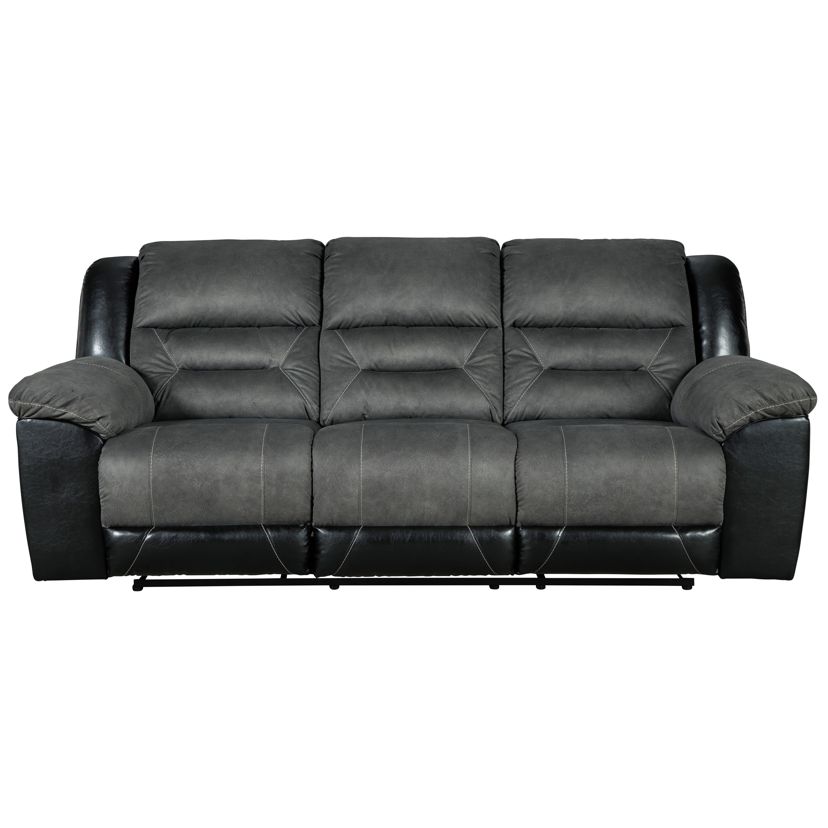 Signature Design By Ashley Earhart Casual Reclining Sofa With