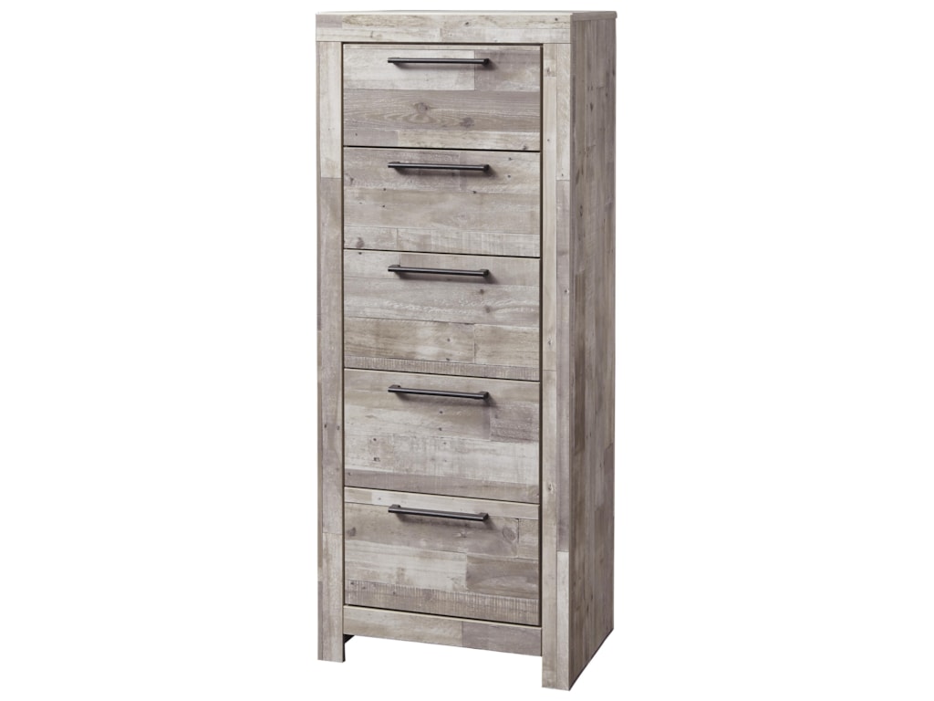 Signature Design By Ashley Effie B255 11 Five Drawer Narrow Chest