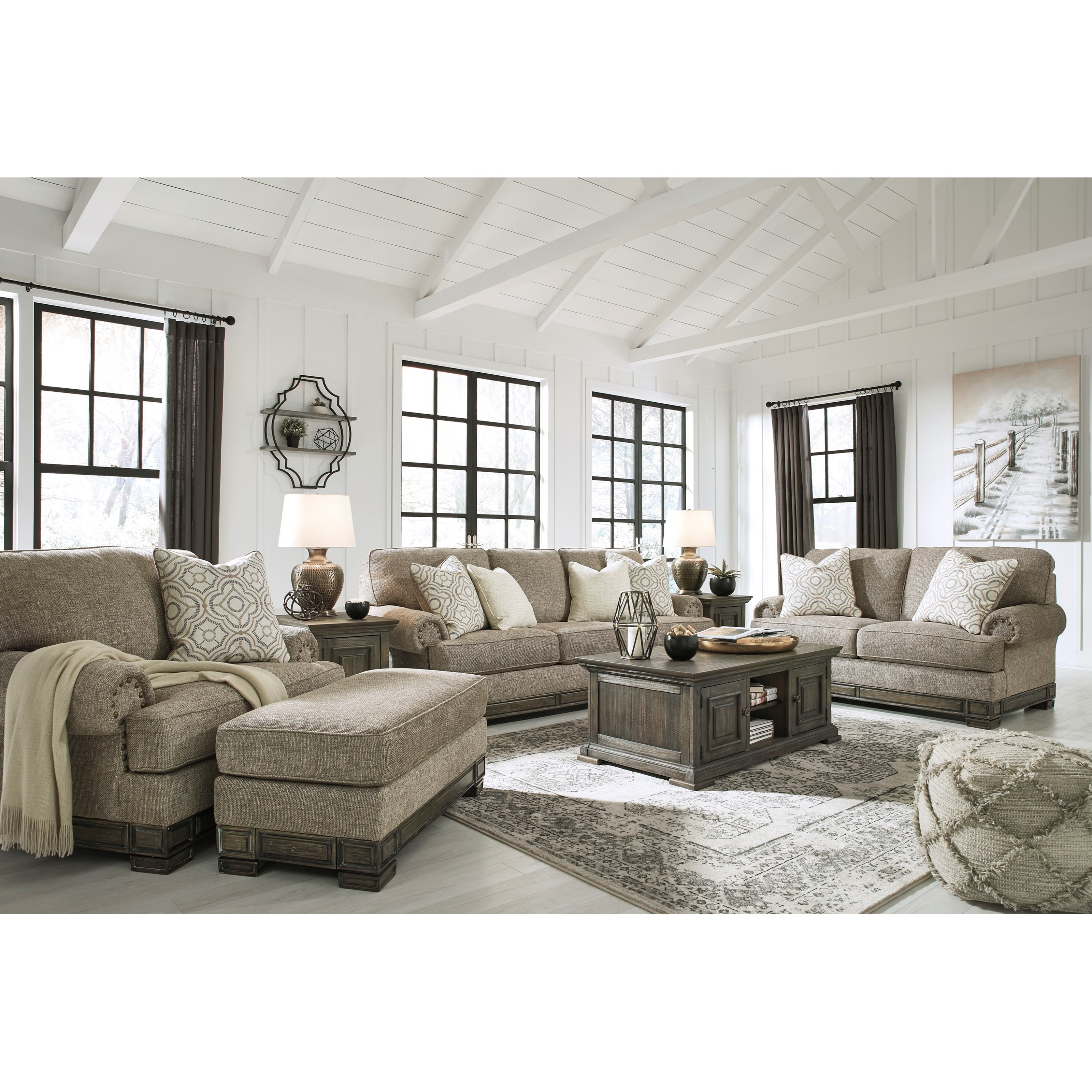 Signature Design By Ashley Einsgrove Stationary Living Room Group Wayside Furniture Stationary Living Room Groups