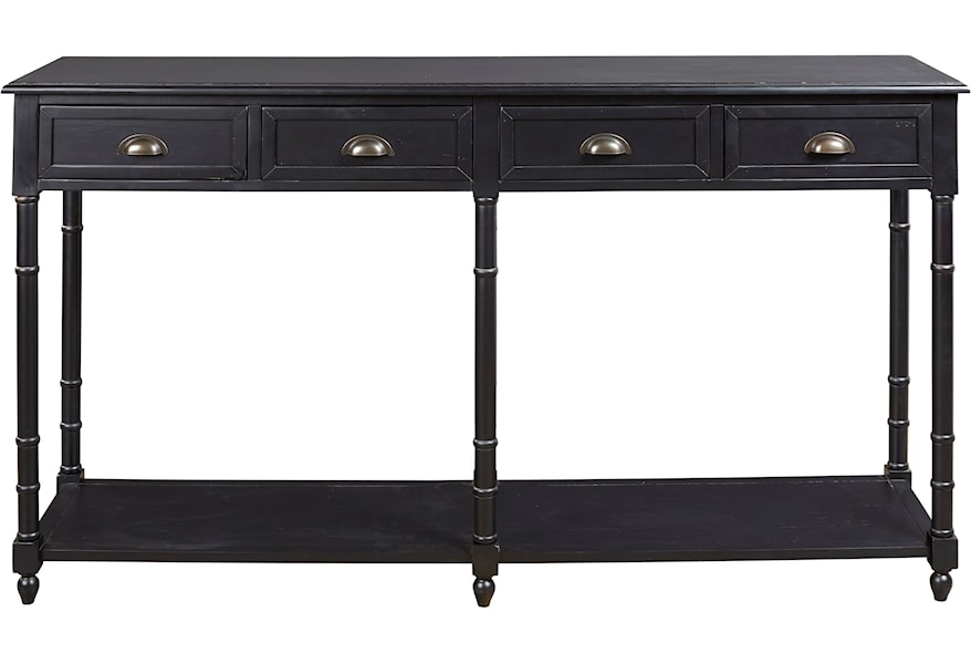 Signature Design By Ashley Eirdale A4000189 Console Sofa Table With 4 Drawers And 1 Shelf Northeast Factory Direct Sofa Tables Consoles
