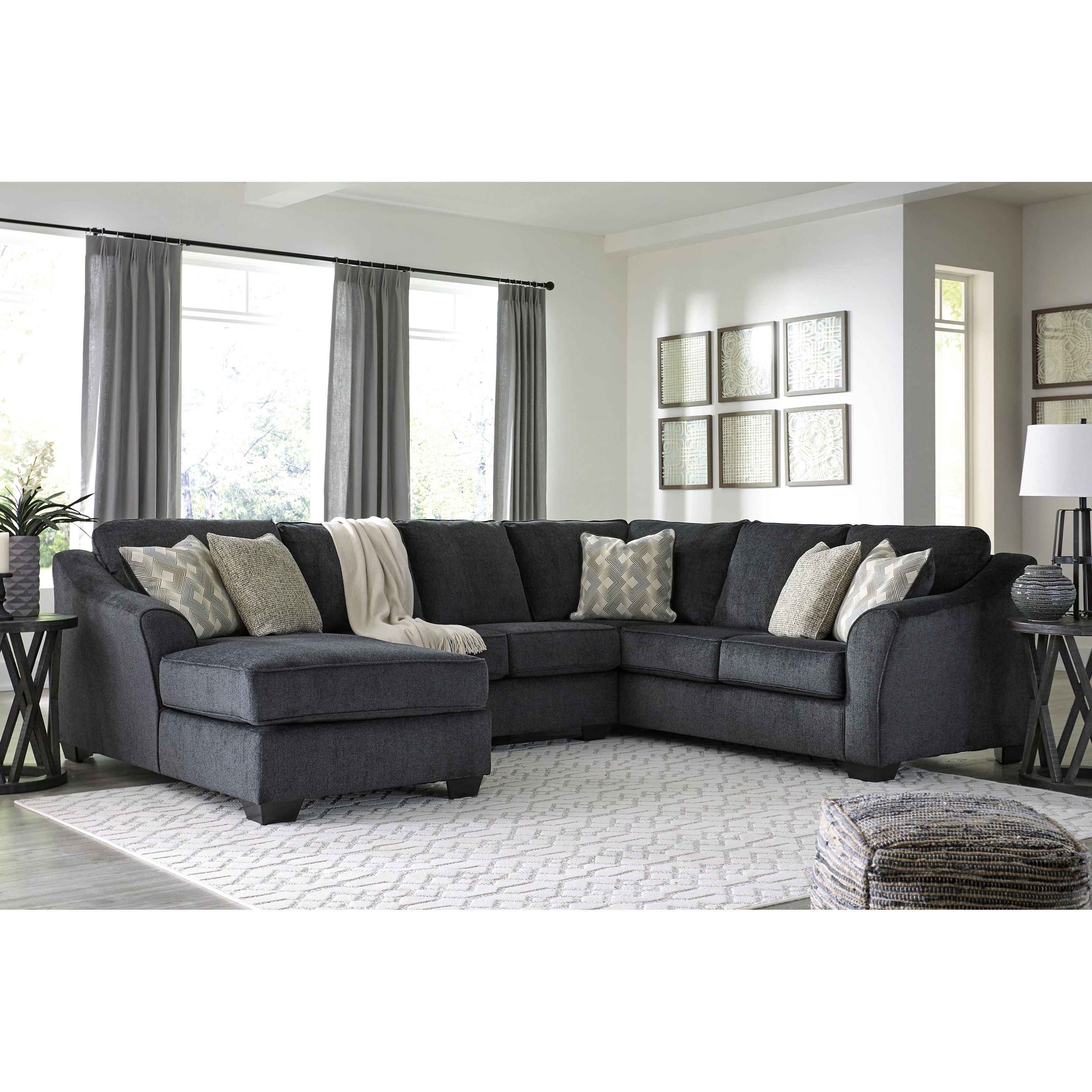 Signature Design by Ashley Eltmann 3-Piece Sectional with ...