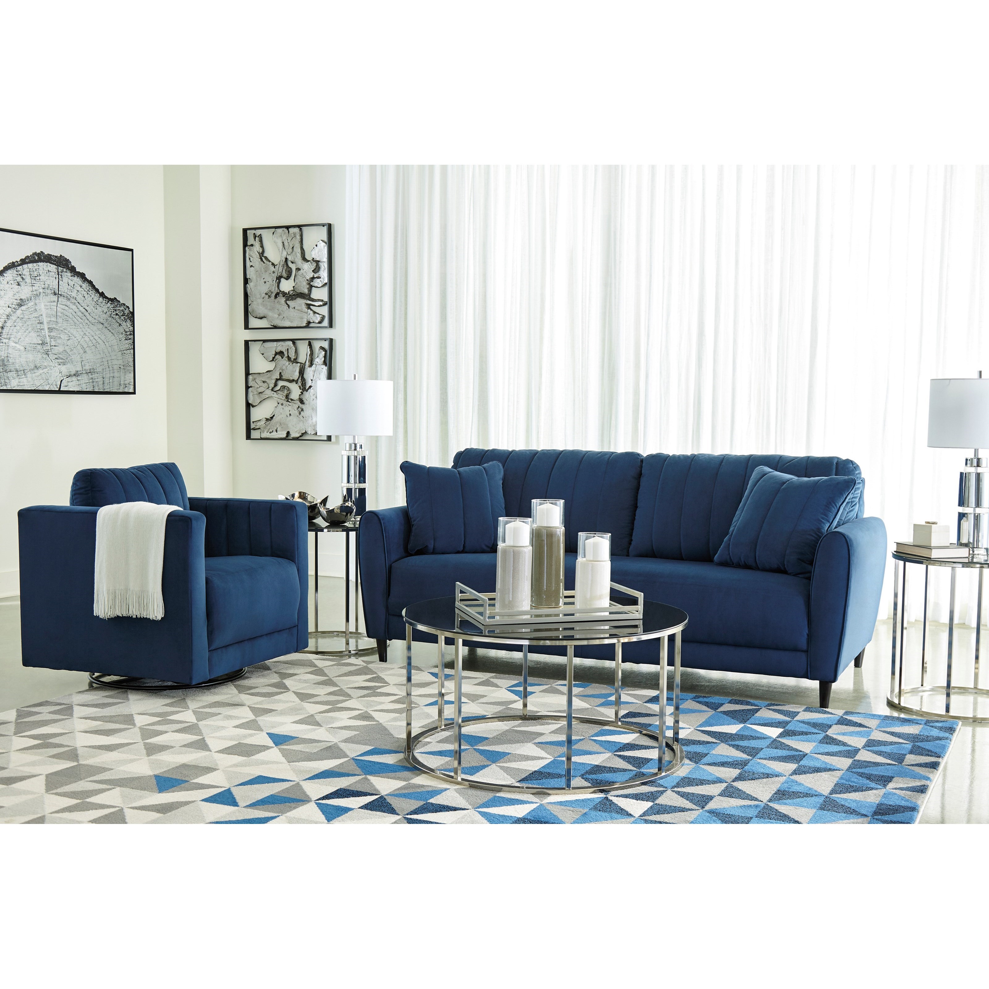 Ashley Signature Design Enderlin Living Room Group Dunk Bright