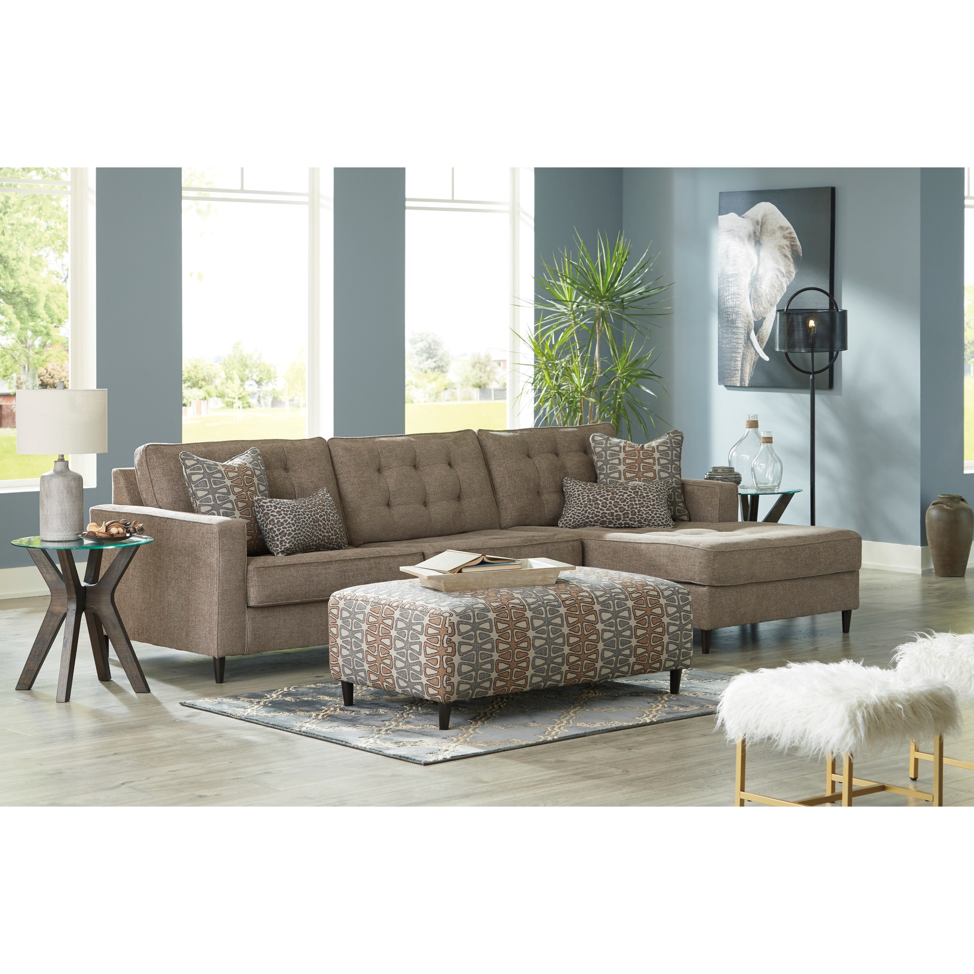 Signature Design By Ashley Flintshire Living Room Group Conlin S Furniture Stationary Living Room Groups