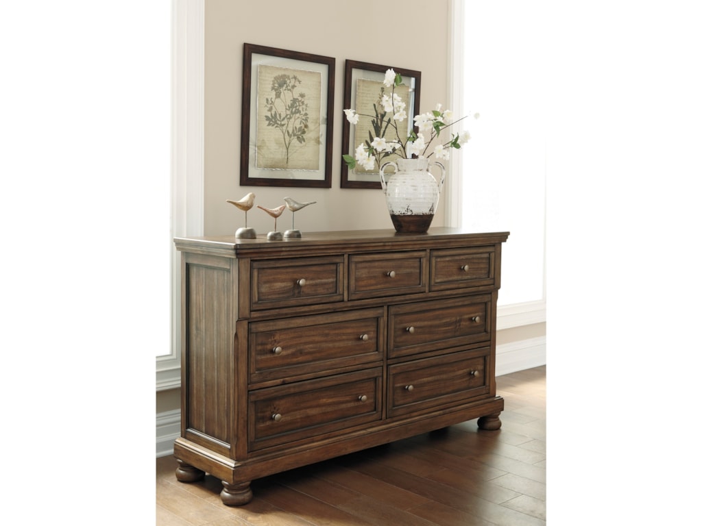 Signature Design By Ashley Flynnter B719 31 Dresser With Hidden