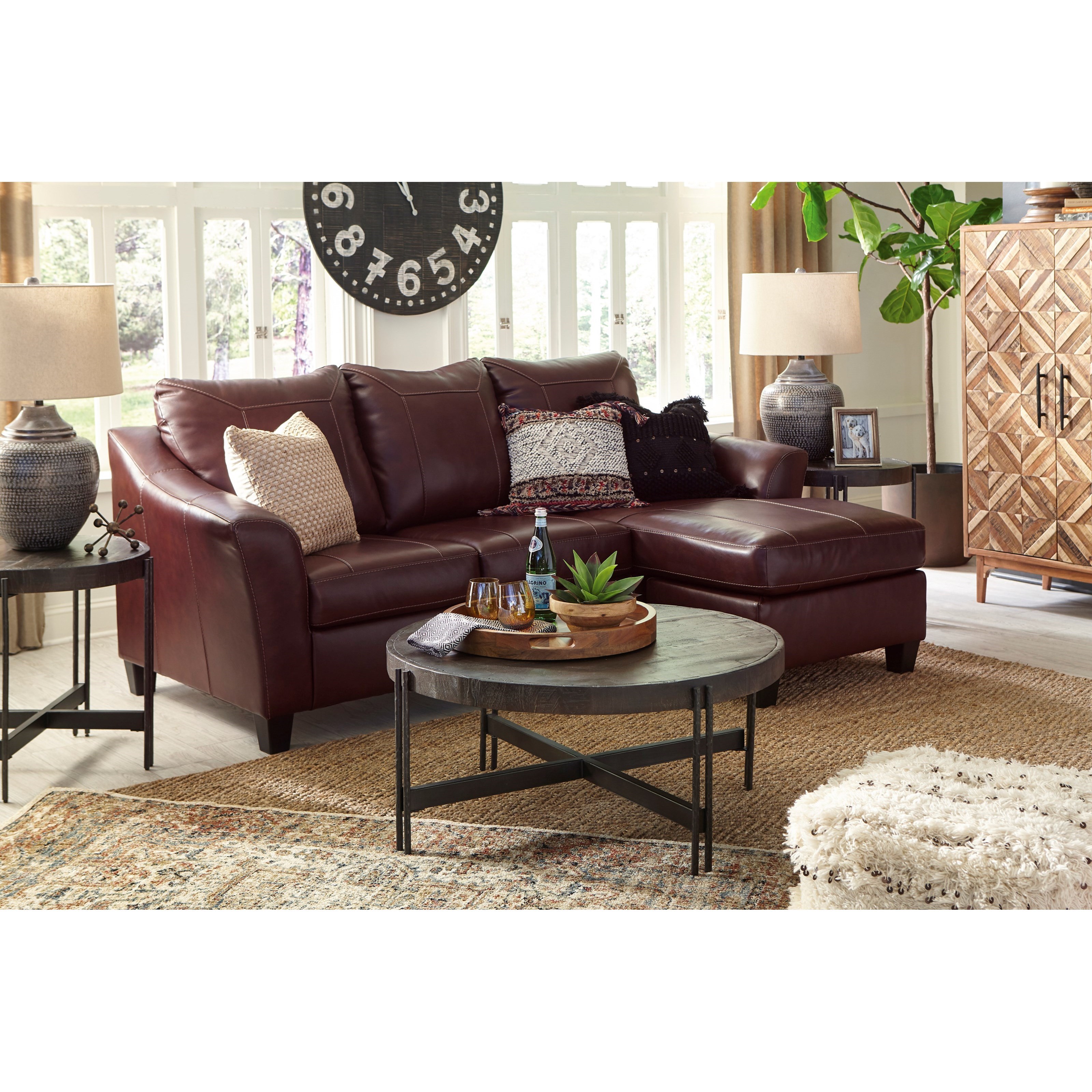 Signature Design By Ashley Fortney 9240668 Contemporary Sofa
