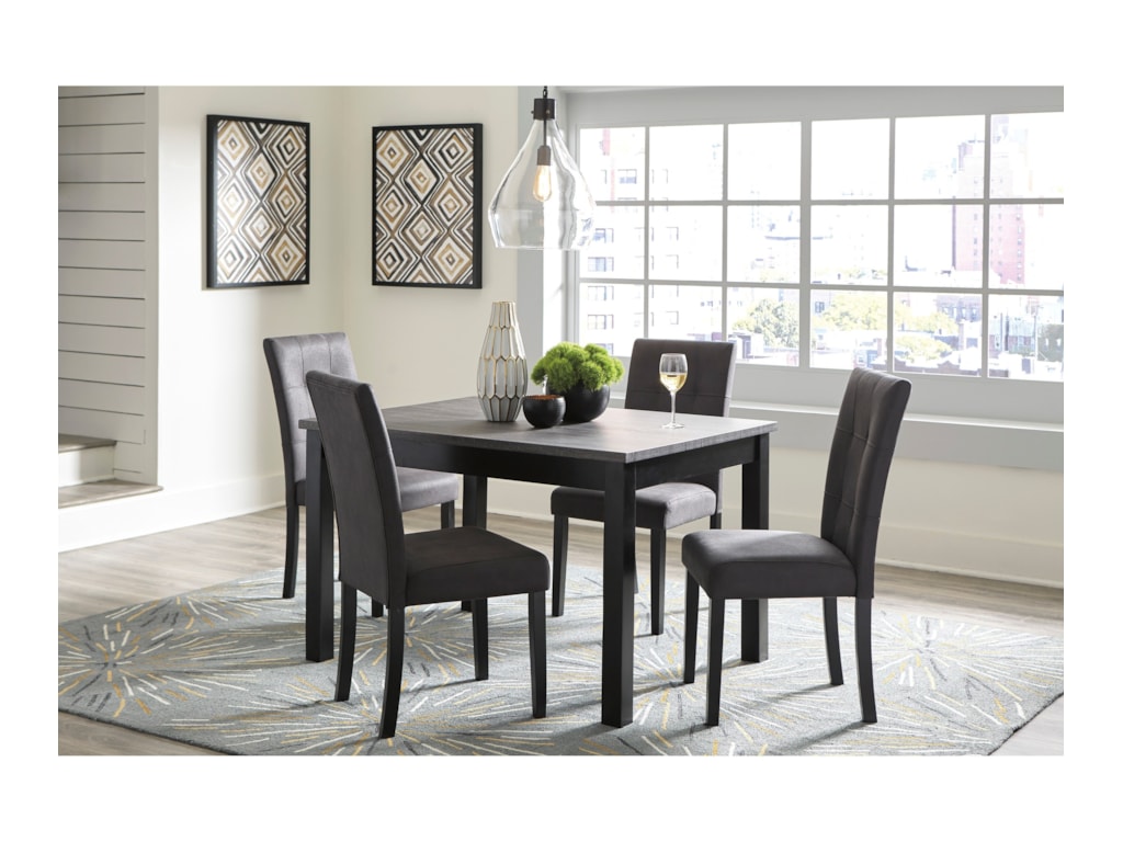 Signature Design By Ashley Garvine 5 Piece Rectangle Dining Room Table Set Royal Furniture Dining 5 Piece Sets Signature Design By Ashley Garvine 5 Piece Rectangle Dining Room Table Set Royal Furniture Dining 5 Piece Sets