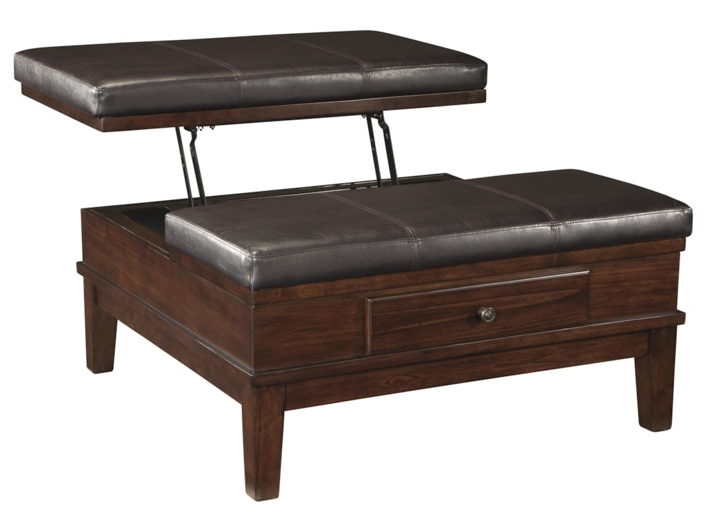 Signature Design By Ashley Gately Lift Top Ottoman Cocktail Table Signature Design By Ashley Gately Lift Top Ottoman Cocktail Table