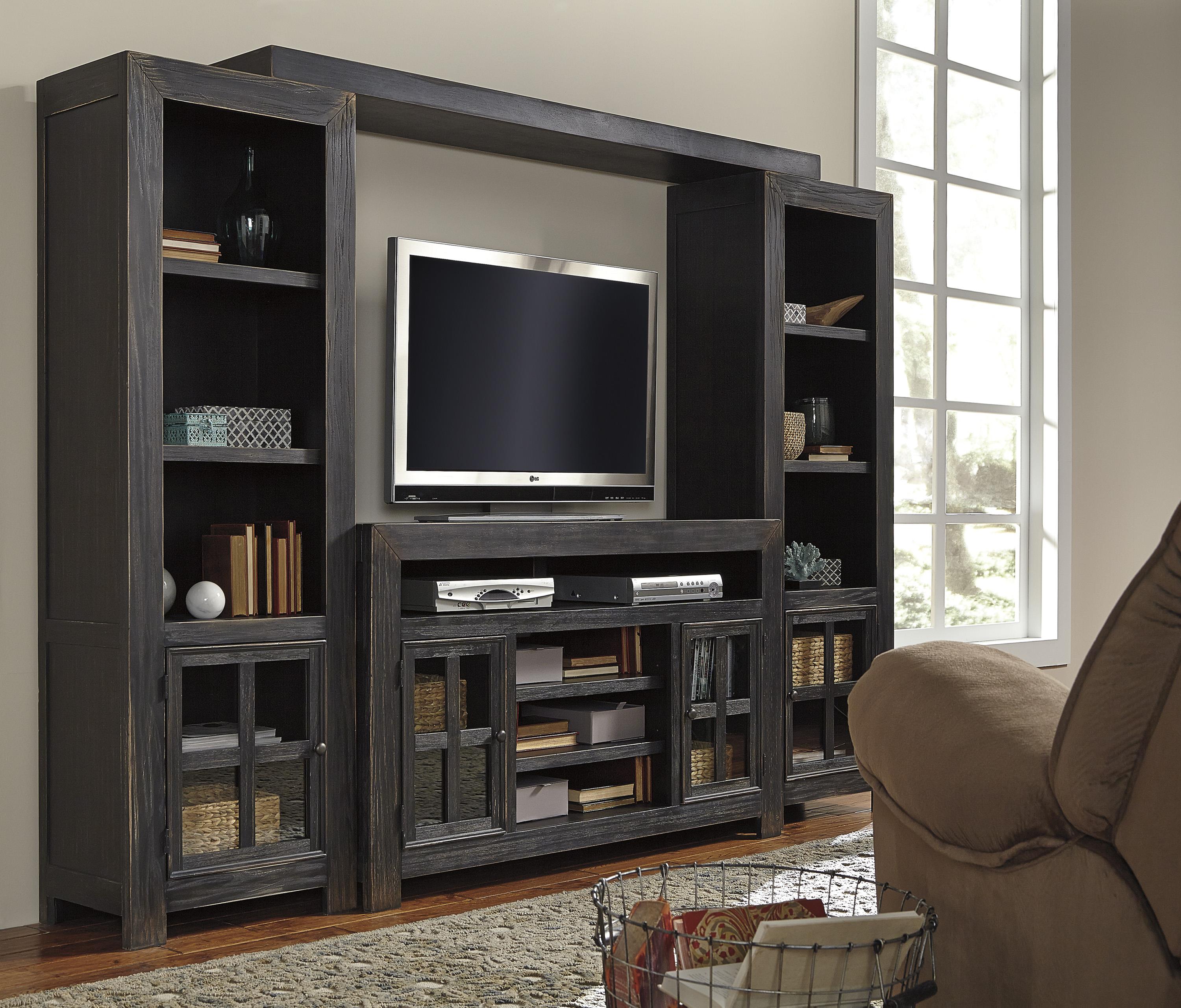 Ashley Signature Design Gavelston Entertainment Wall Unit W Large