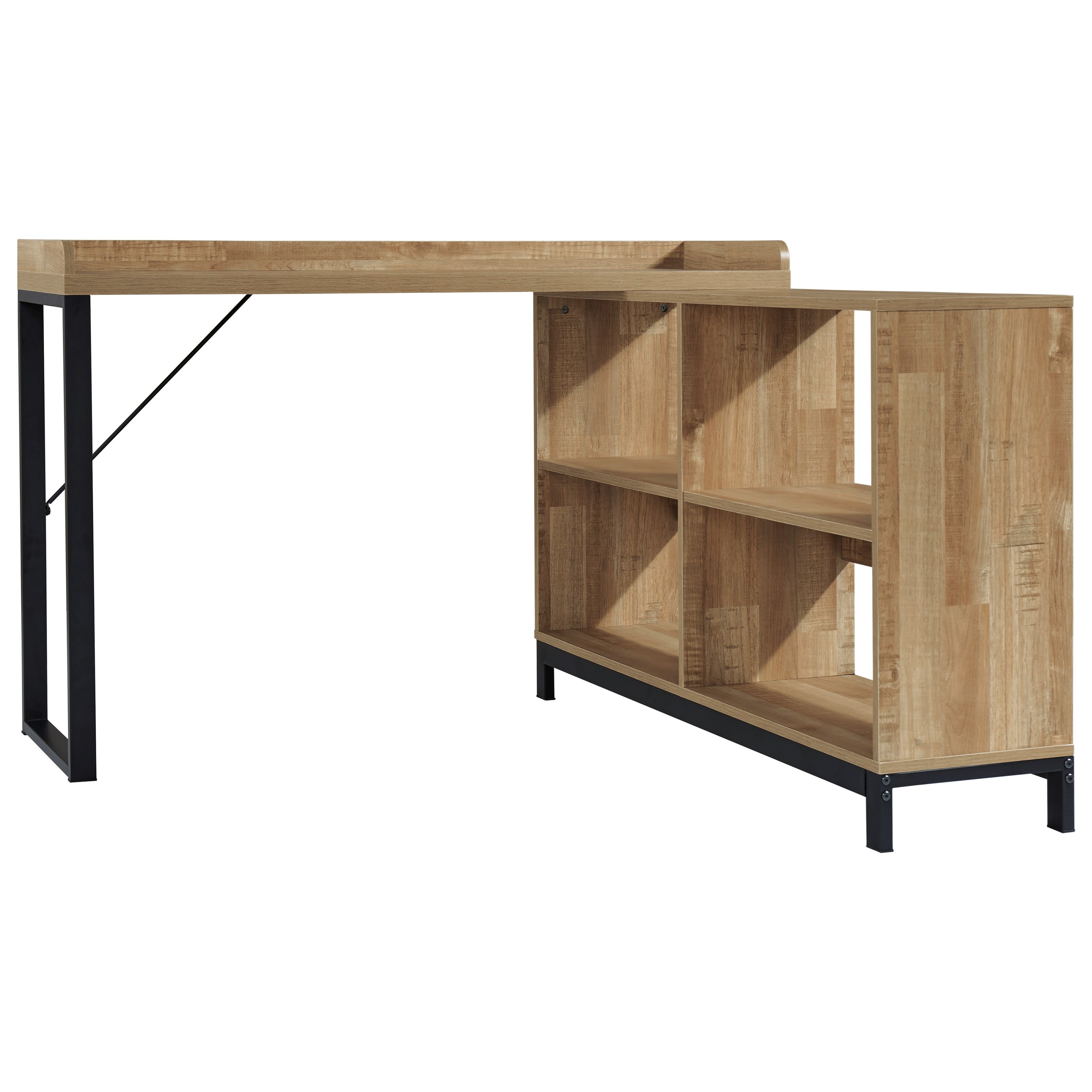 Styleline Gerdanet H320 24 L Shaped Home Office Desk With Open