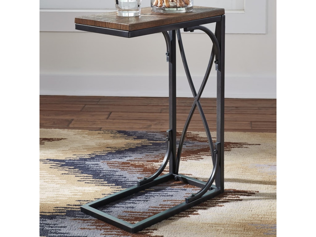 Golander C Table Chair Side End With Metal Base By Signature Design Ashley At Wayside Furniture