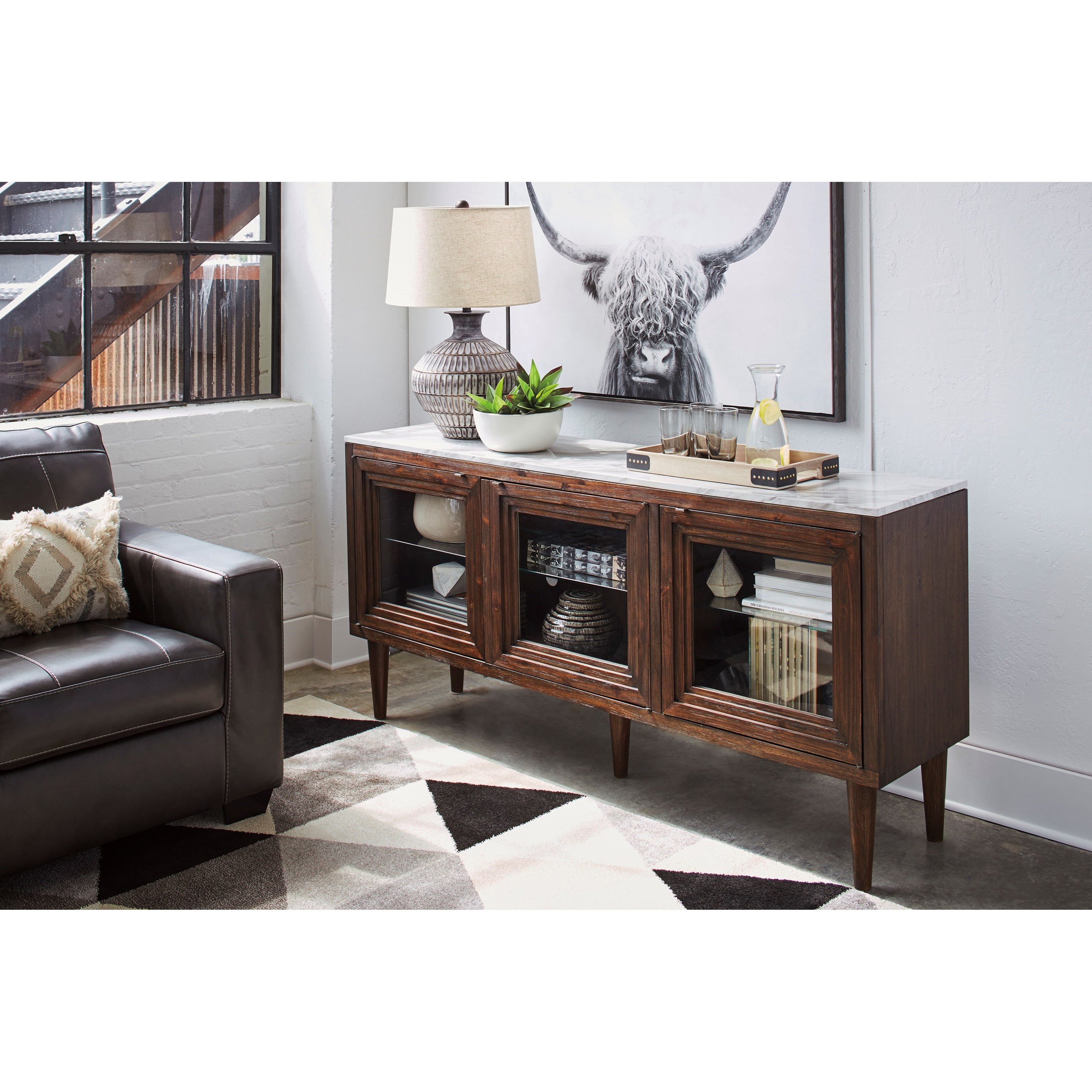 Signature Design By Ashley Graybourne A4000244 Tv Console Accent