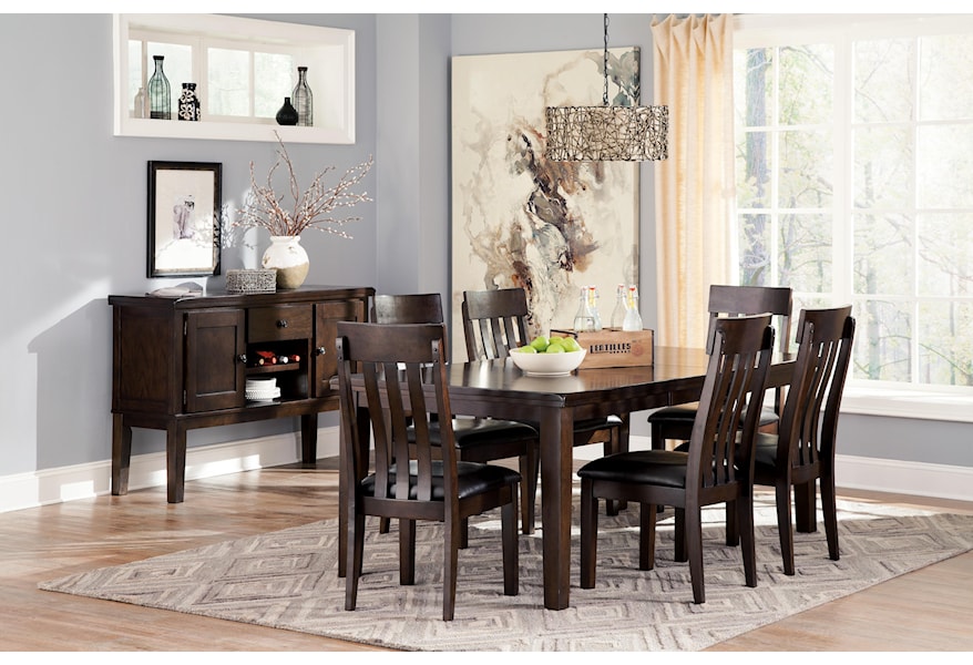 Haddigan Rectangular Dining Room Table W Butterfly Leaf Belfort Furniture Dining Tables