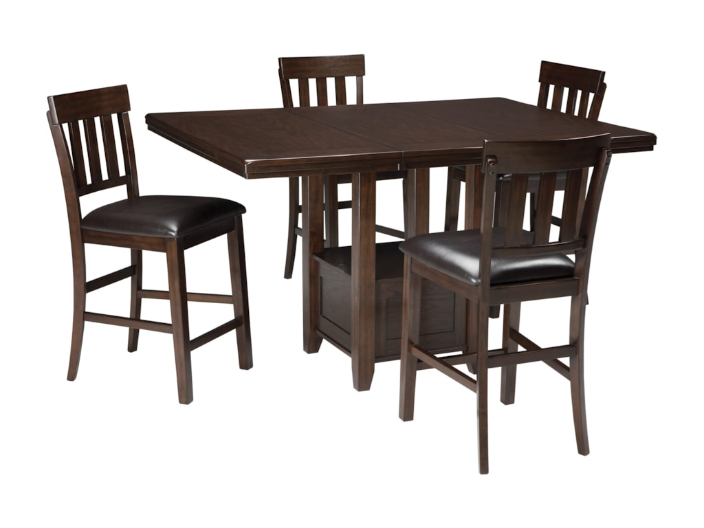 Signature Design By Ashley Haddigan 5 Piece Dining Room Counter