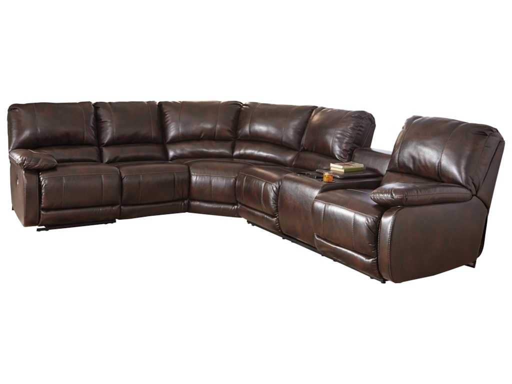 Signature Design by Ashley Hallettsville Power Reclining Sectional Signature Design by Ashley Hallettsville Power Reclining Sectional