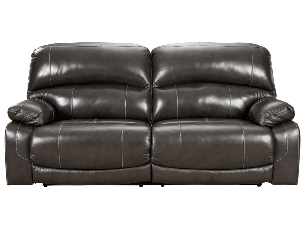 2 seater electric recliner leather sofa