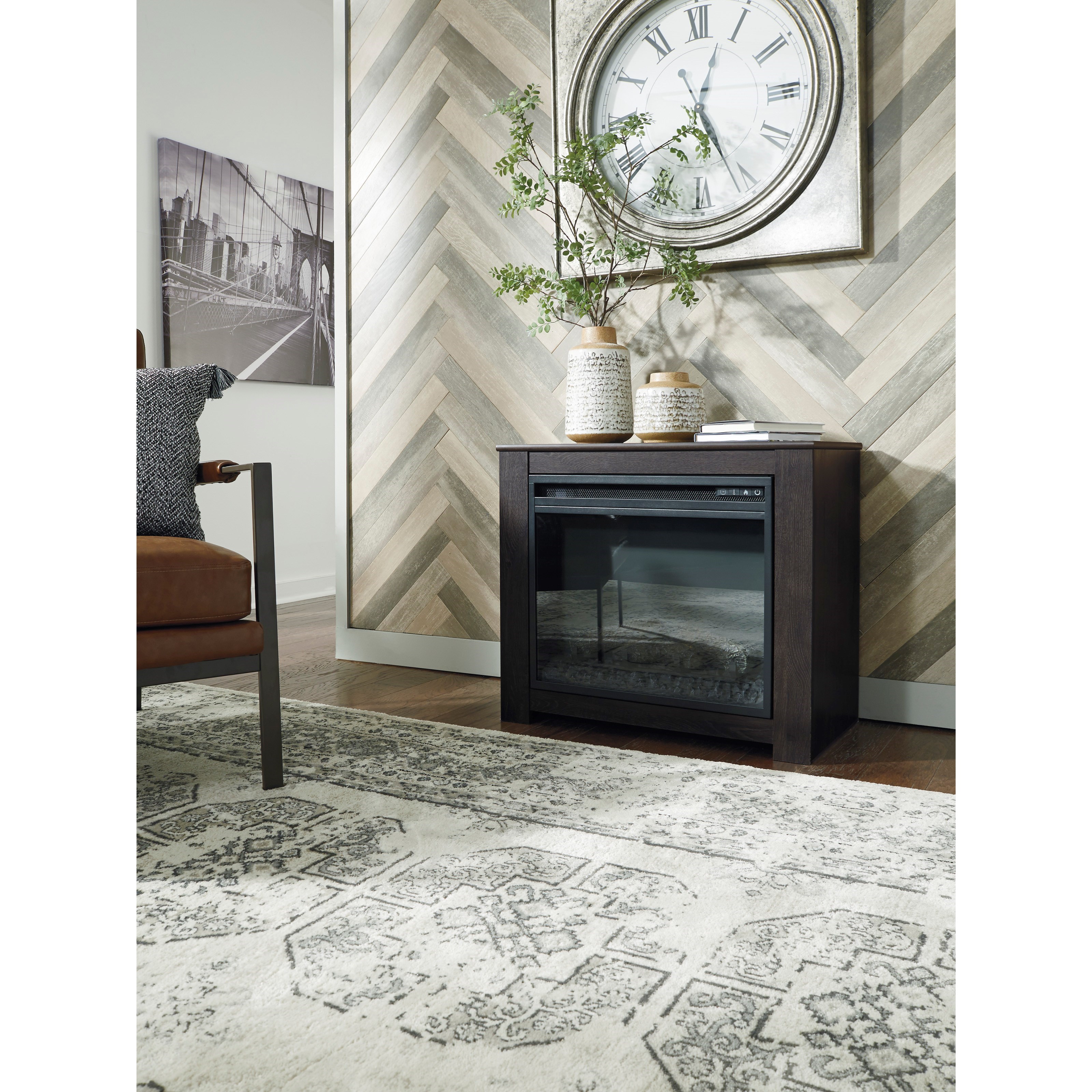 Signature Design By Ashley Harlinton Fireplace Mantel With