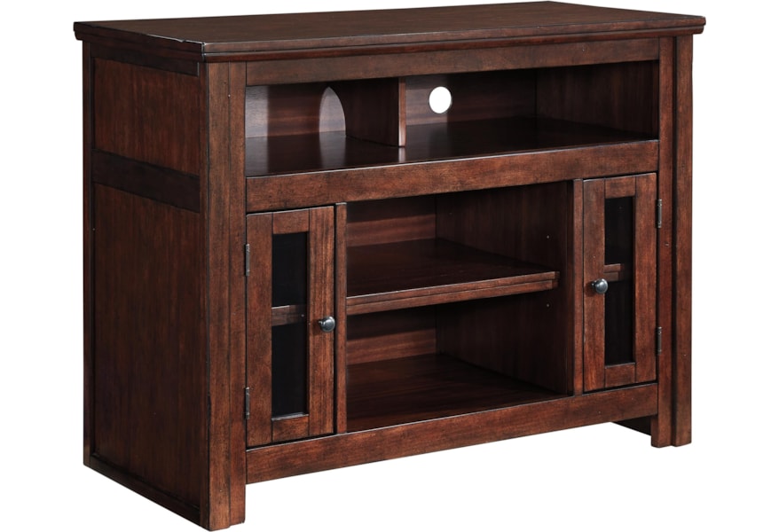 Ashley Signature Design Harpan W797 18 Mango Veneer Tv Stand With