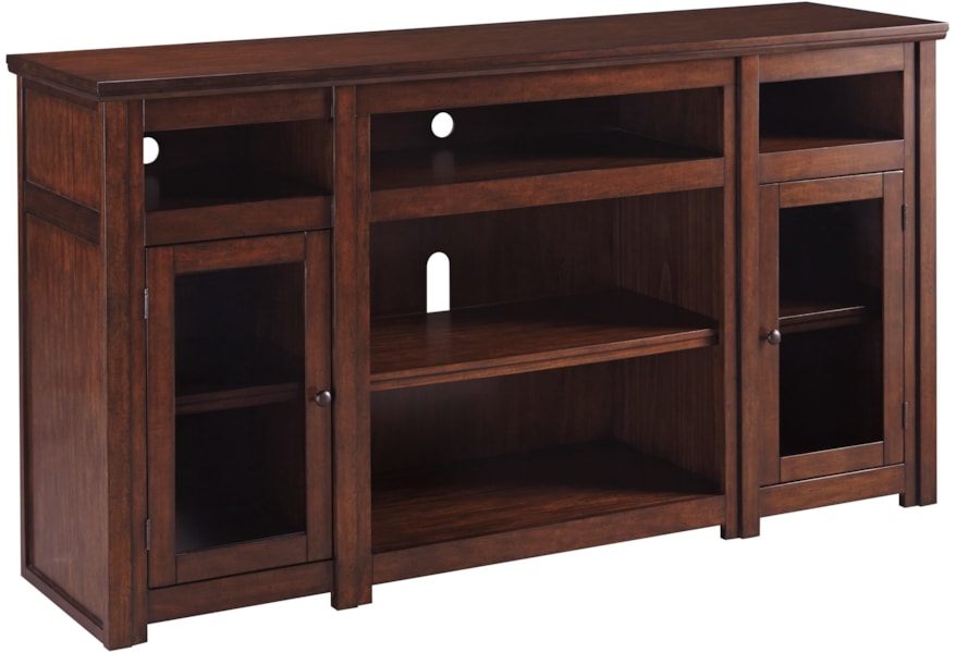 Ashley Signature Design Budmore W562 48 Mango Veneer Large Tv