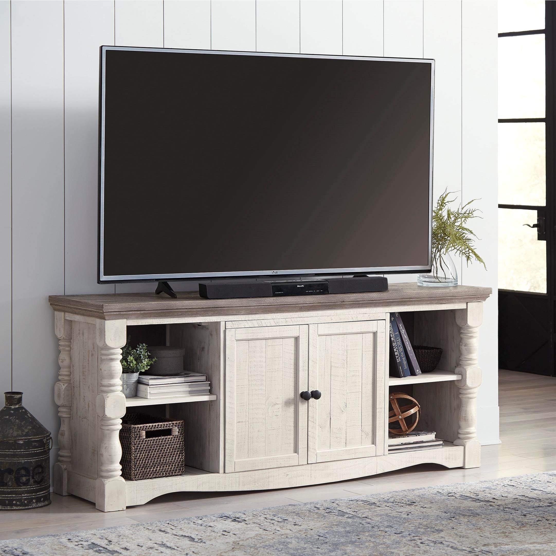 threshold low profile media stand