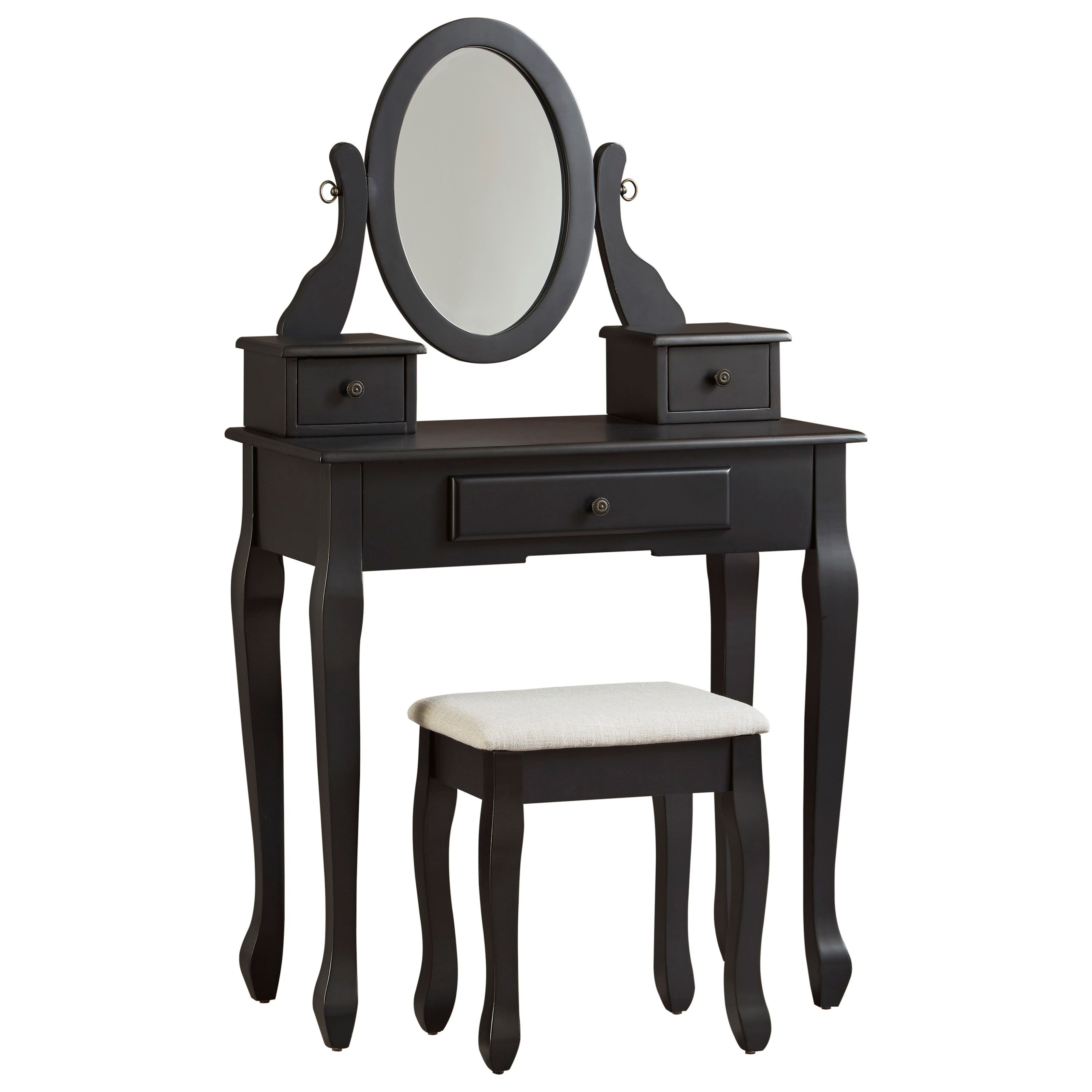 Ashley Signature Design Huey Vineyard 3 Piece Vanity Set With Mirror And Stool Johnny Janosik Vanities Vanity Sets