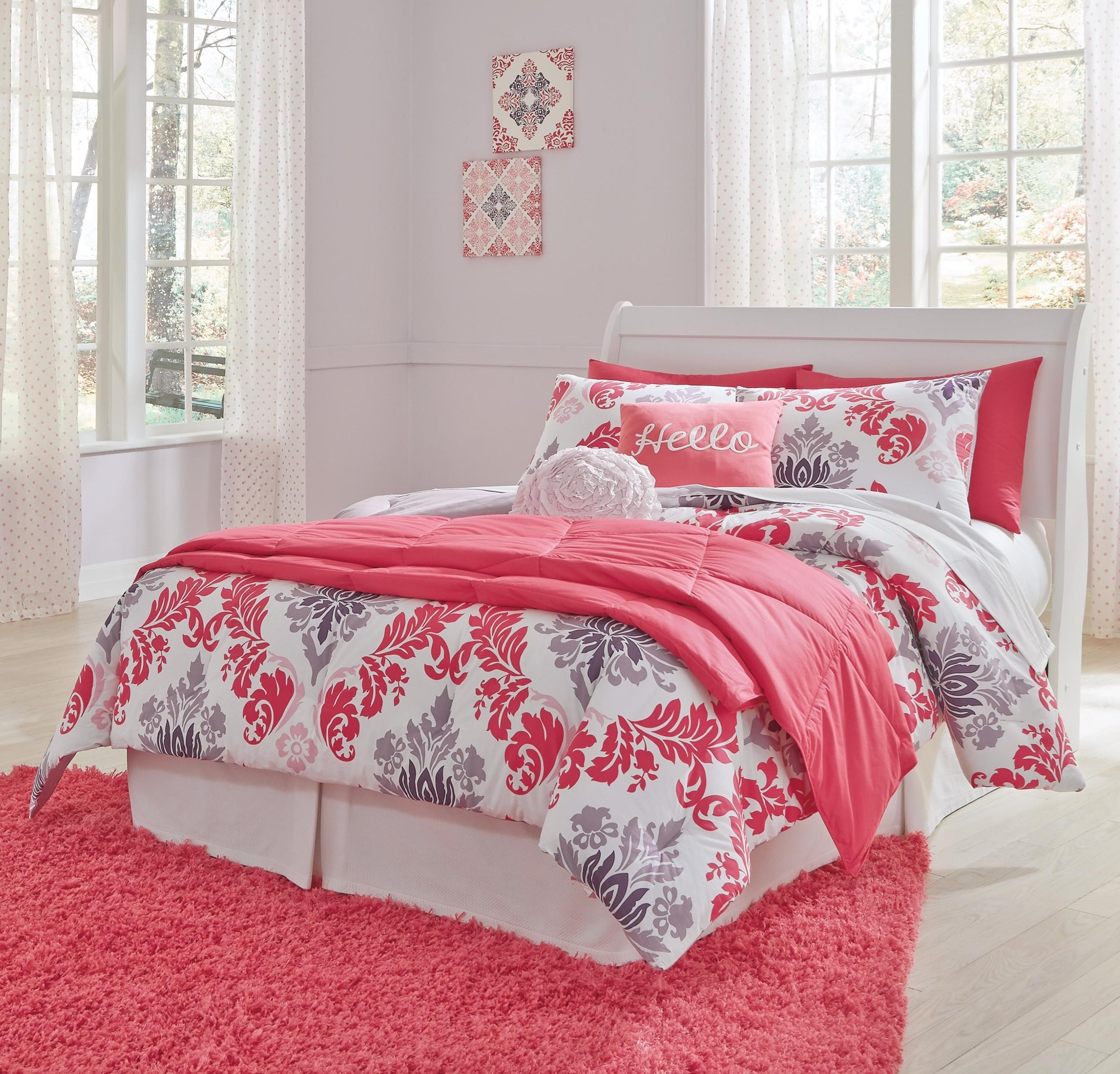 Signature Design By Ashley Anarasia Full Sleigh Headboard A1 Furniture Mattress Headboards